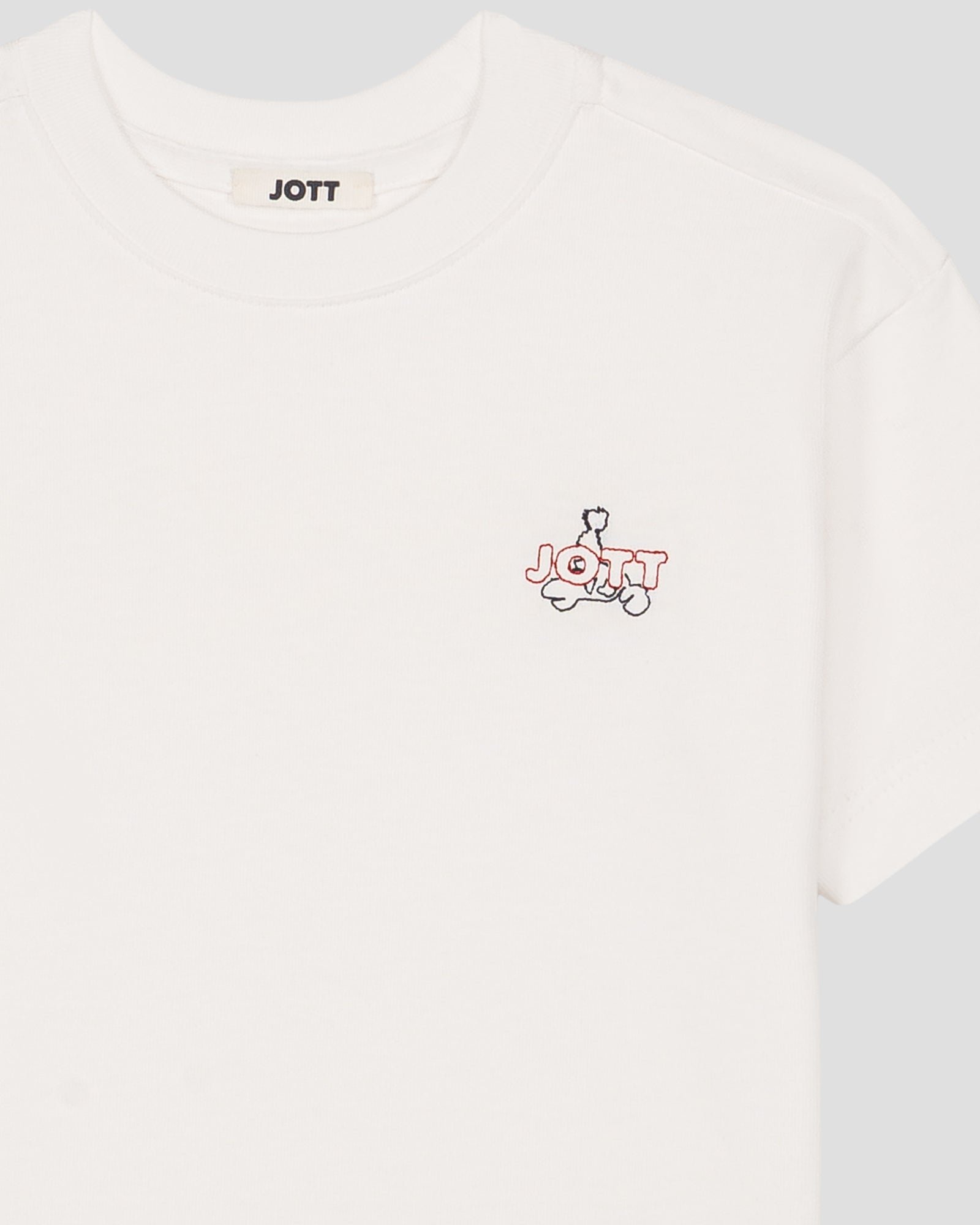 Round neck child T-shirt JOTT White