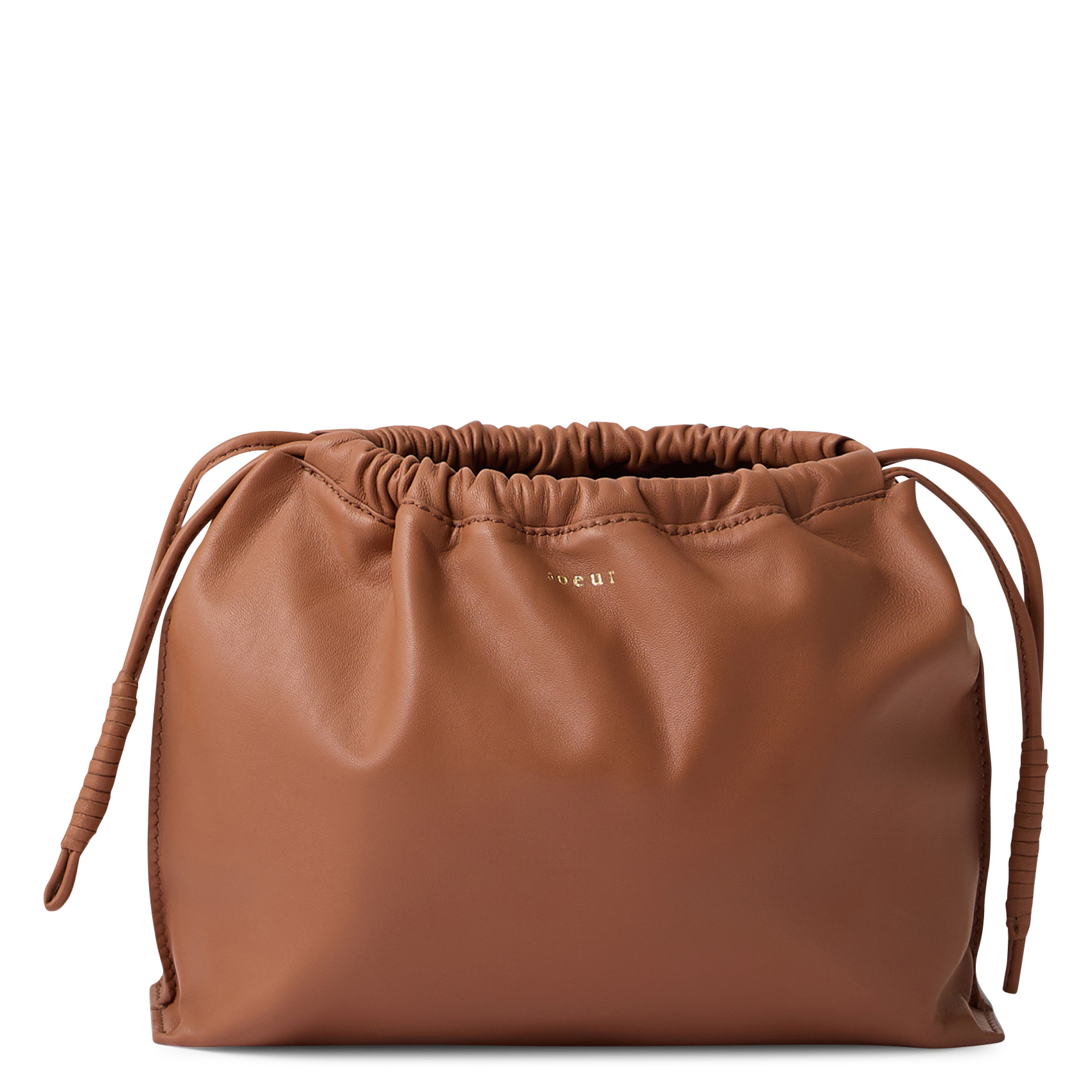 Sac bandoulière en cuir  SOEUR Rose