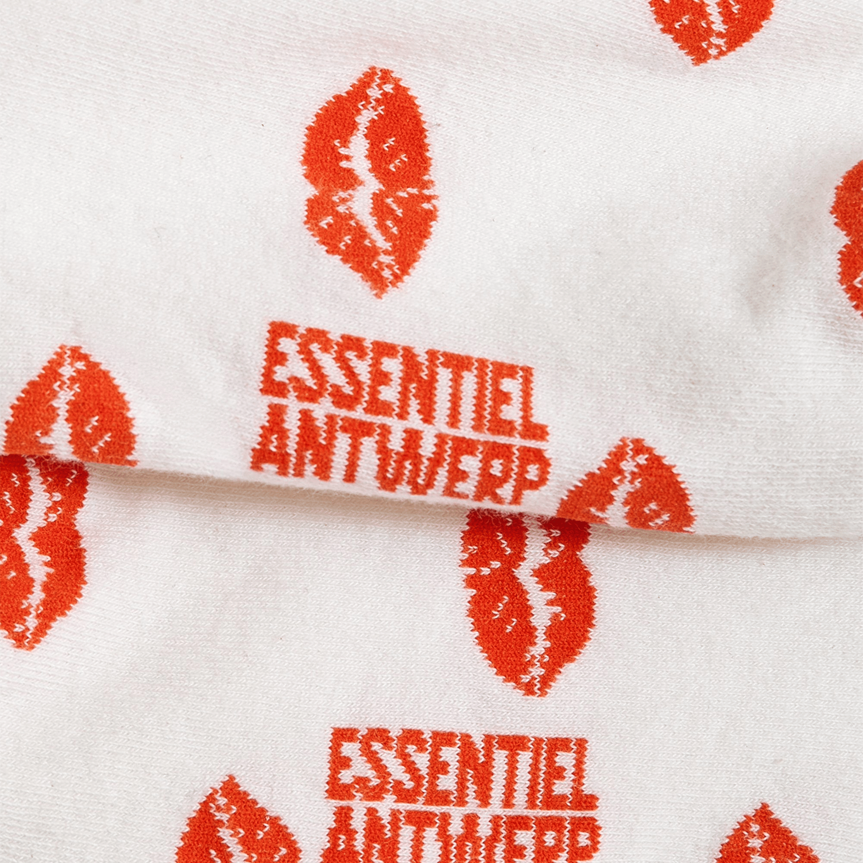Jacquard-Socken ESSENTIEL ANTWERP Weiss