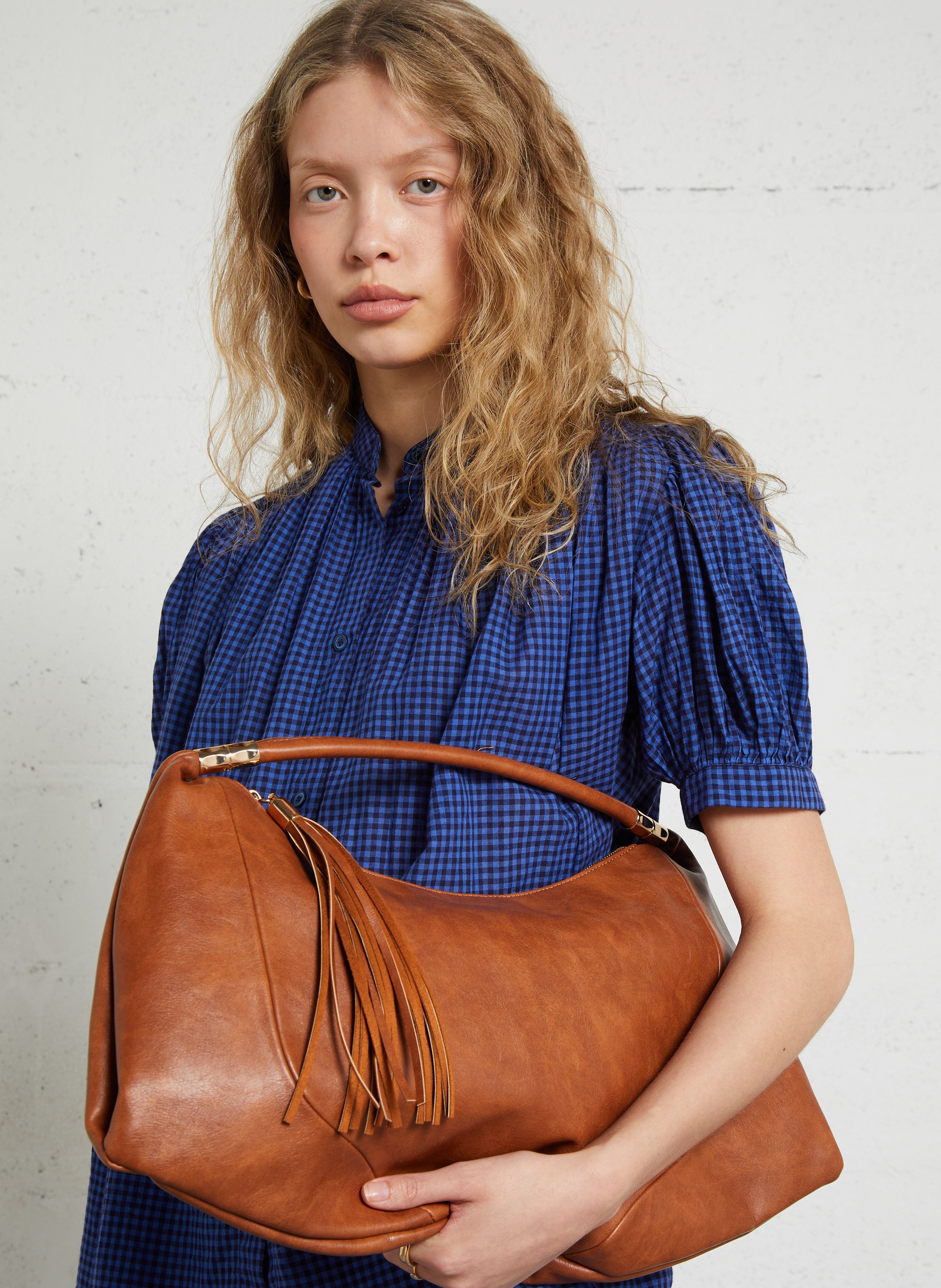 Sac à main  AU PRINTEMPS PARIS Marron