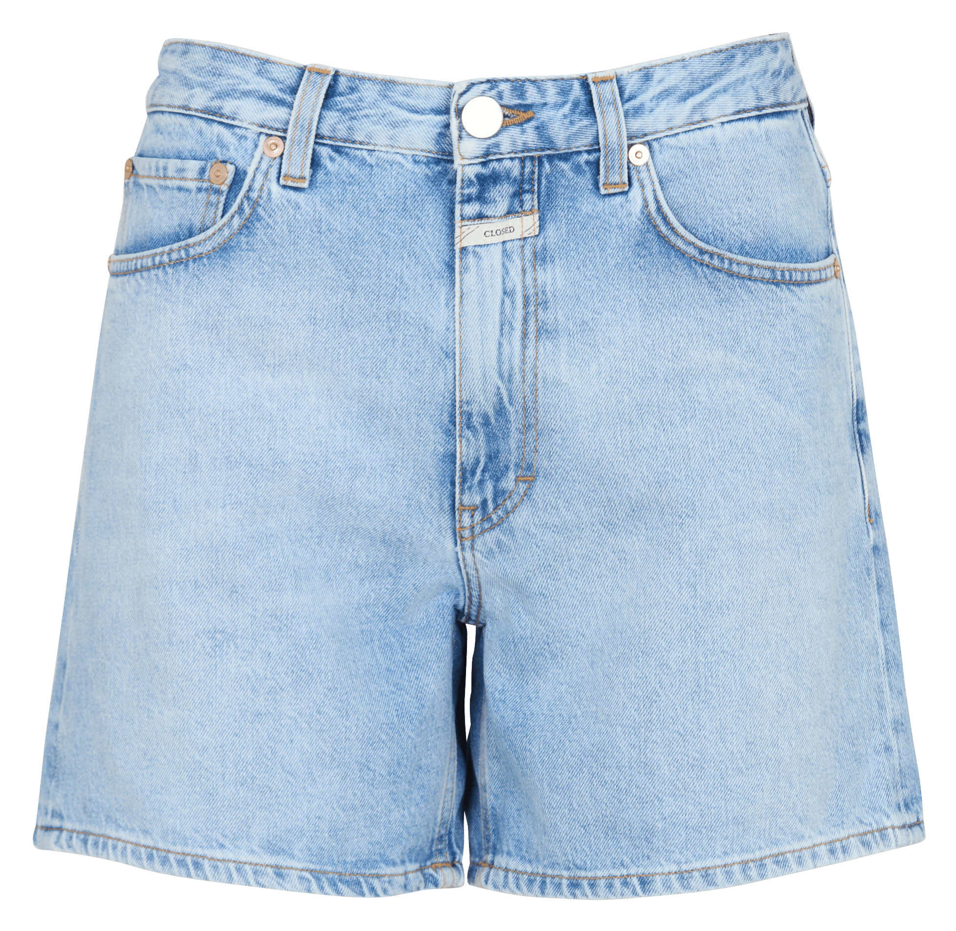 Jeans slim ricamati CLOSED Blu