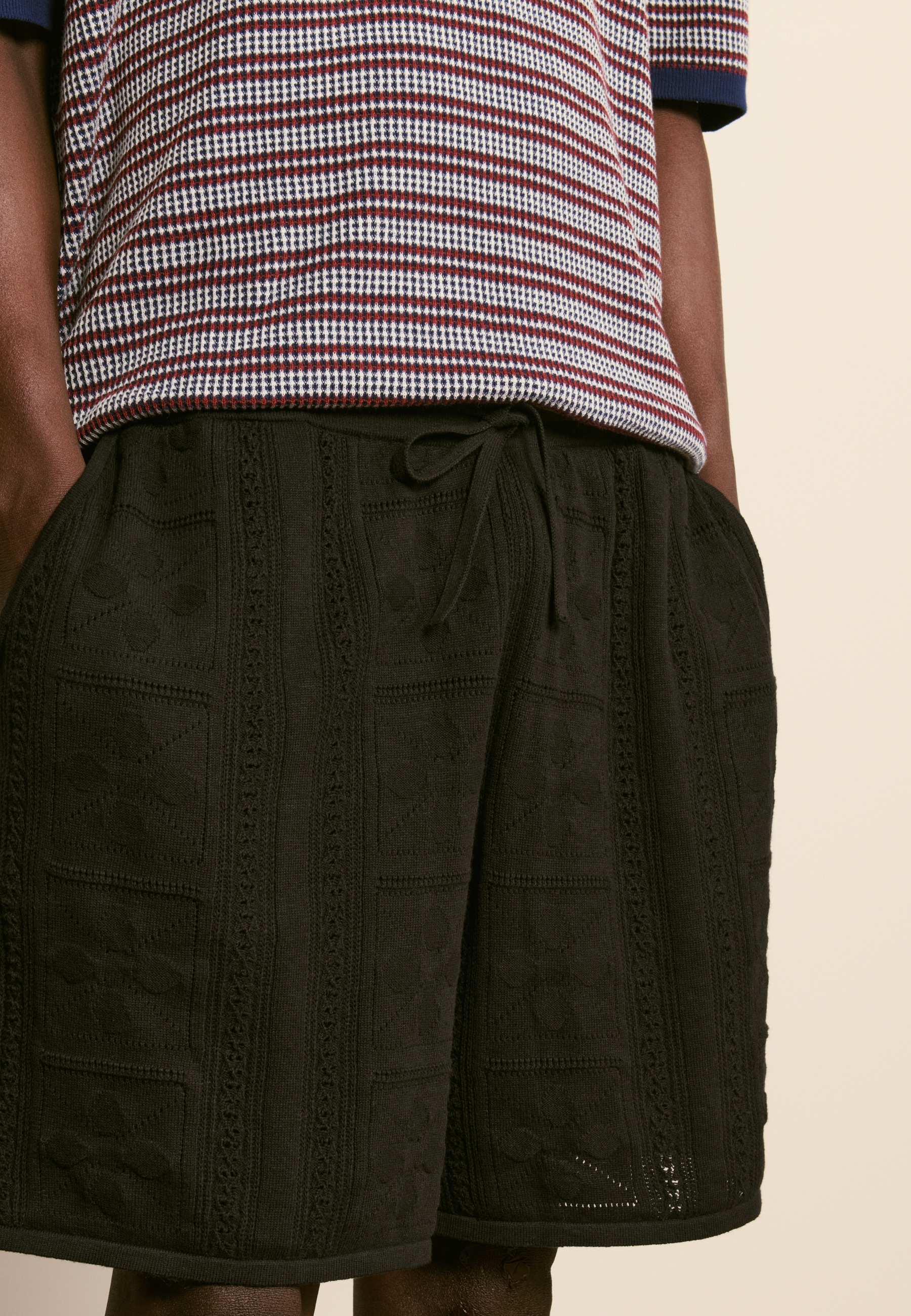 Short en coton ajouré MAISON MONTAGUT