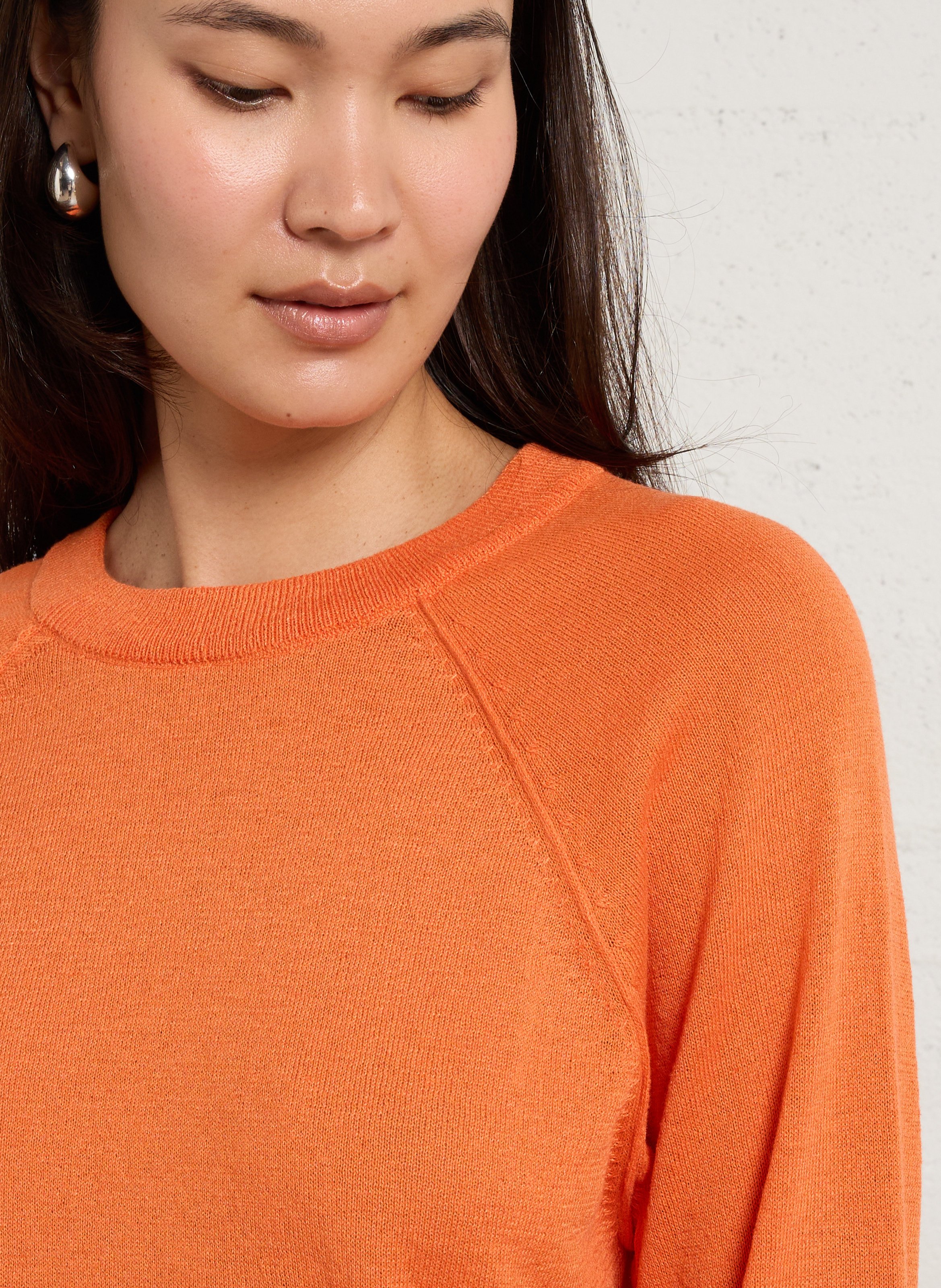 High-neck sweater SUD EXPRESS Orange
