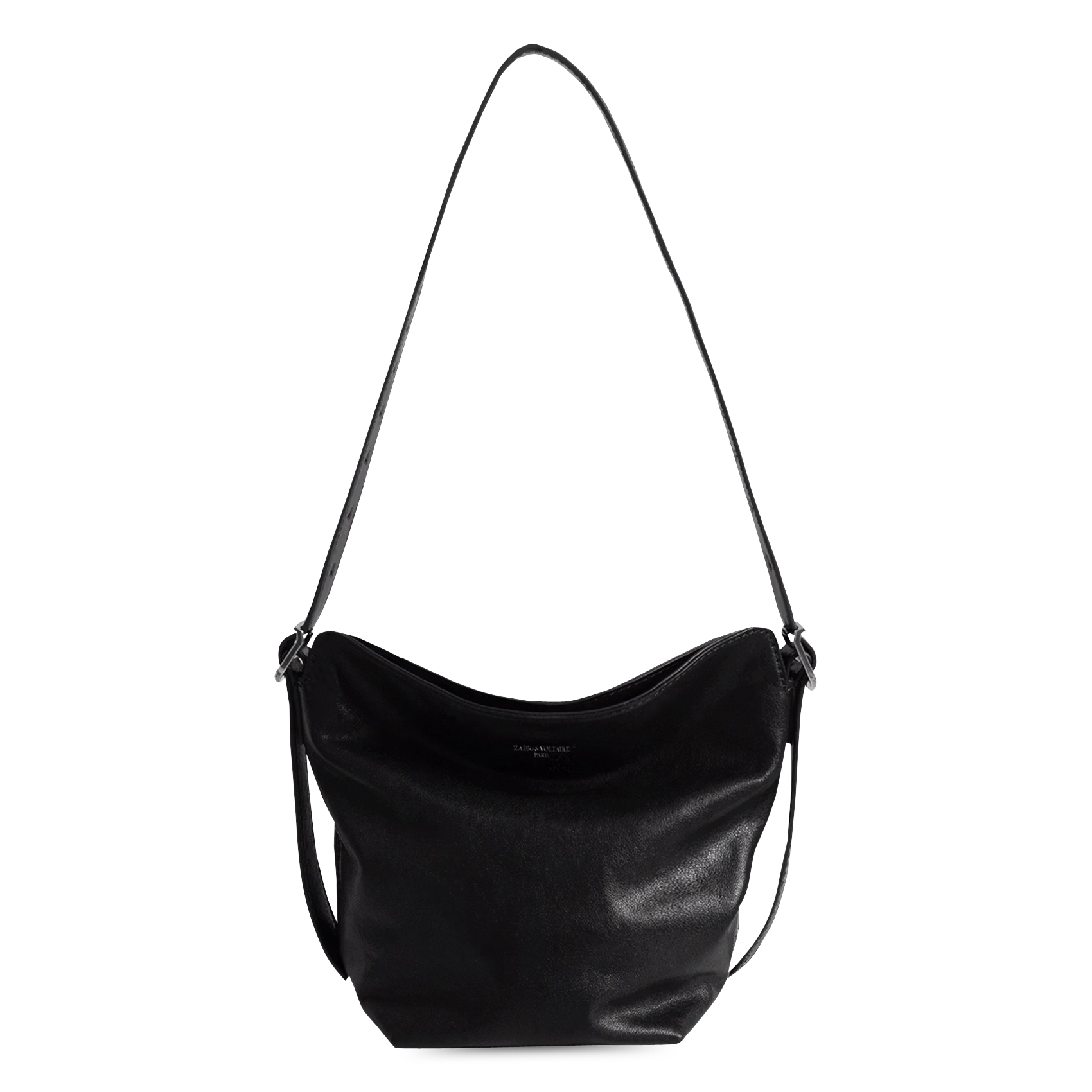 Leather shoulder bag ZADIG&VOLTAIRE Black