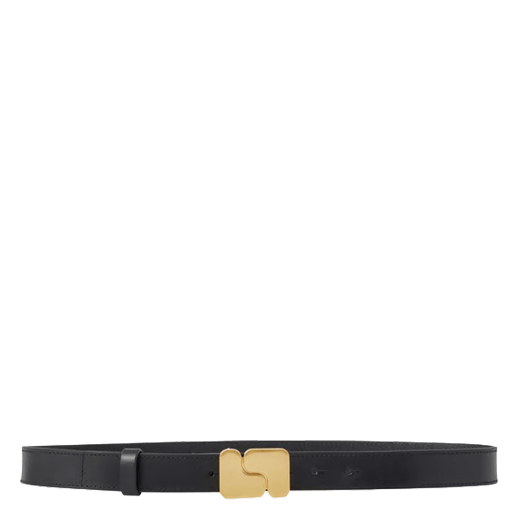 Glazed leather belt SOEUR