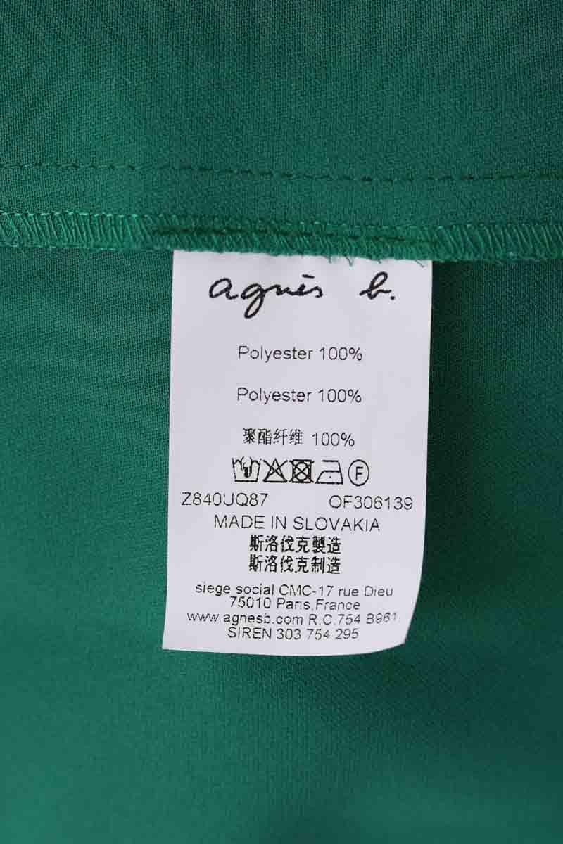 Robe AGNES B. - Seconde Main Vert