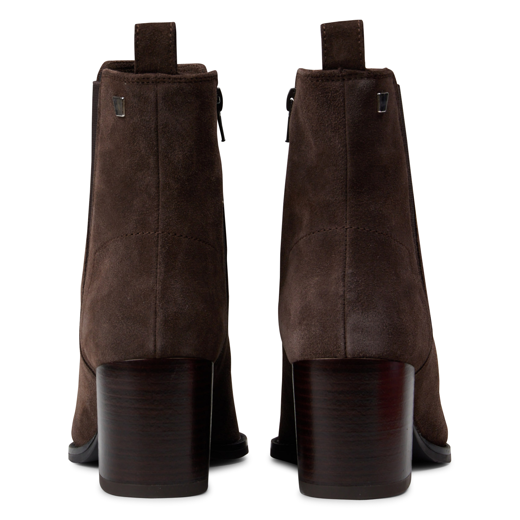 Leather mid-calf boots | Brown JB MARTIN Women