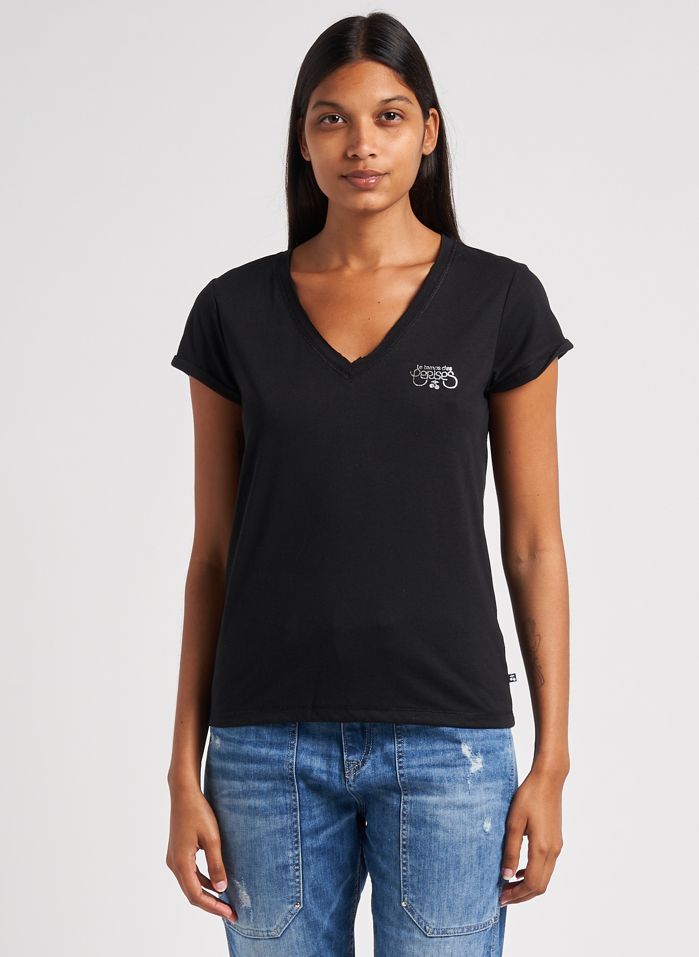 Tee shirt temps discount des cerises femme