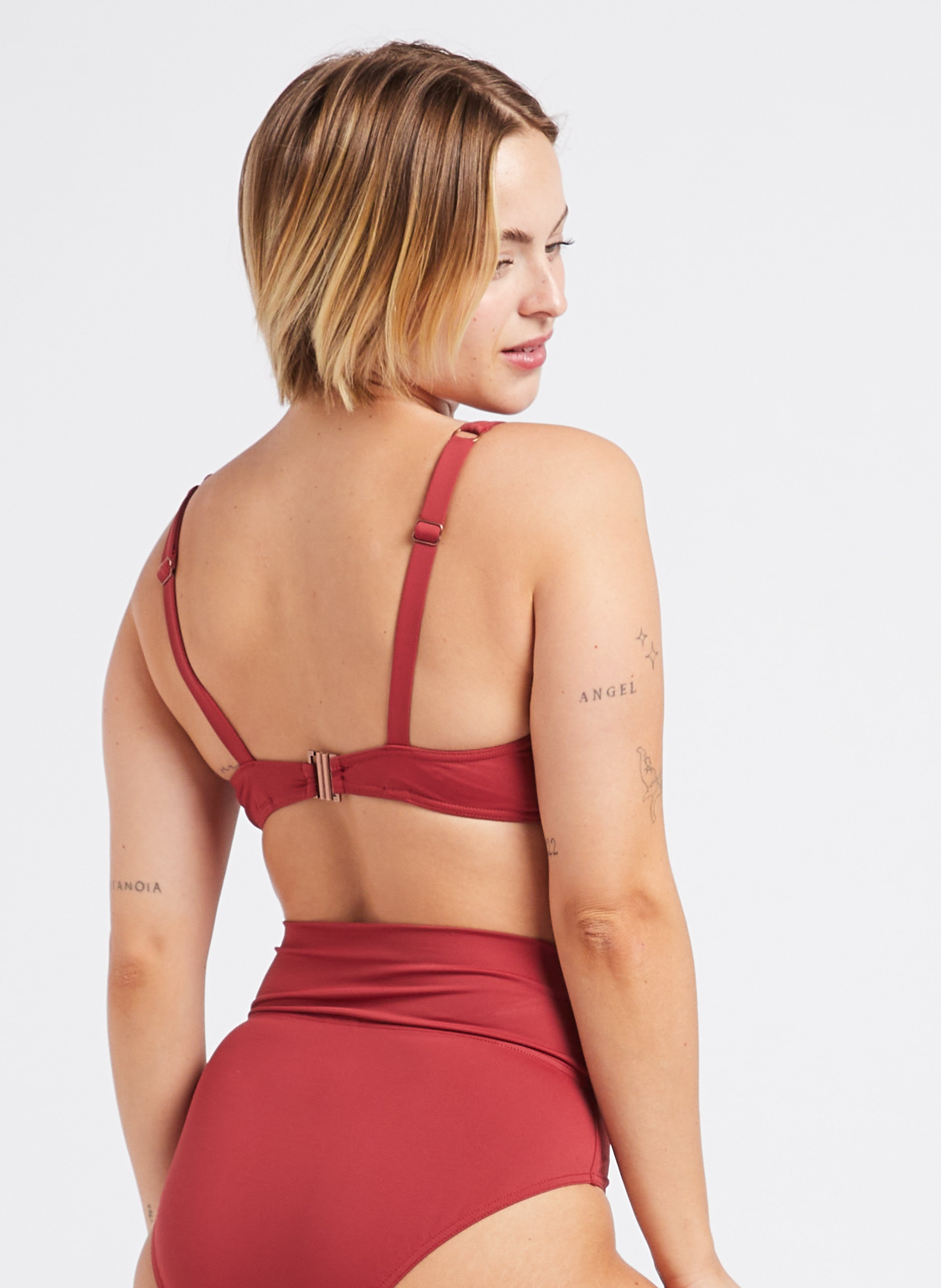 Haut de maillot de bain LIVIA Rose