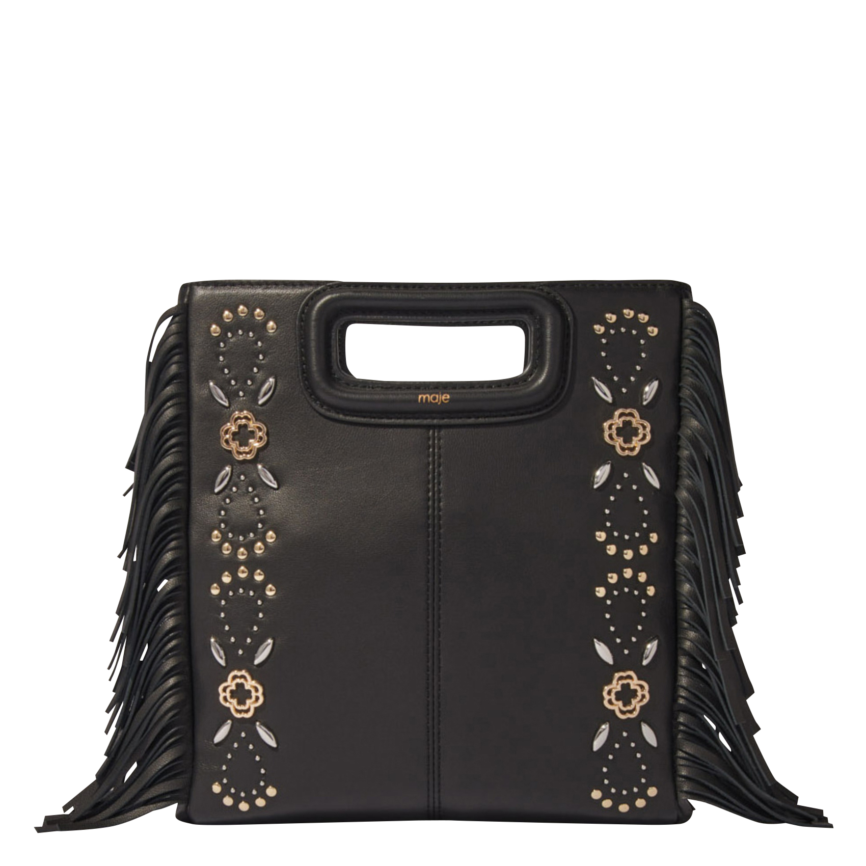 Sac Bourse Maje Sac Disque Bleu Nuit