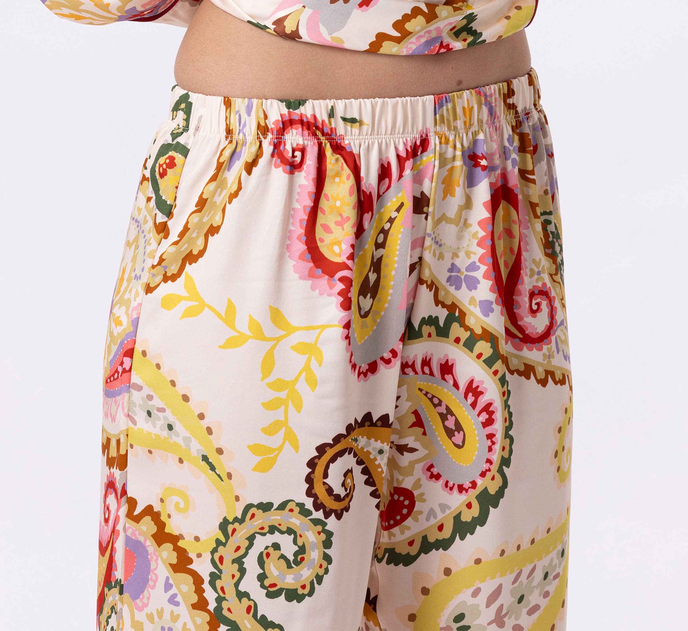 Buttoned viscose pyjama LE CHAT Multicolored