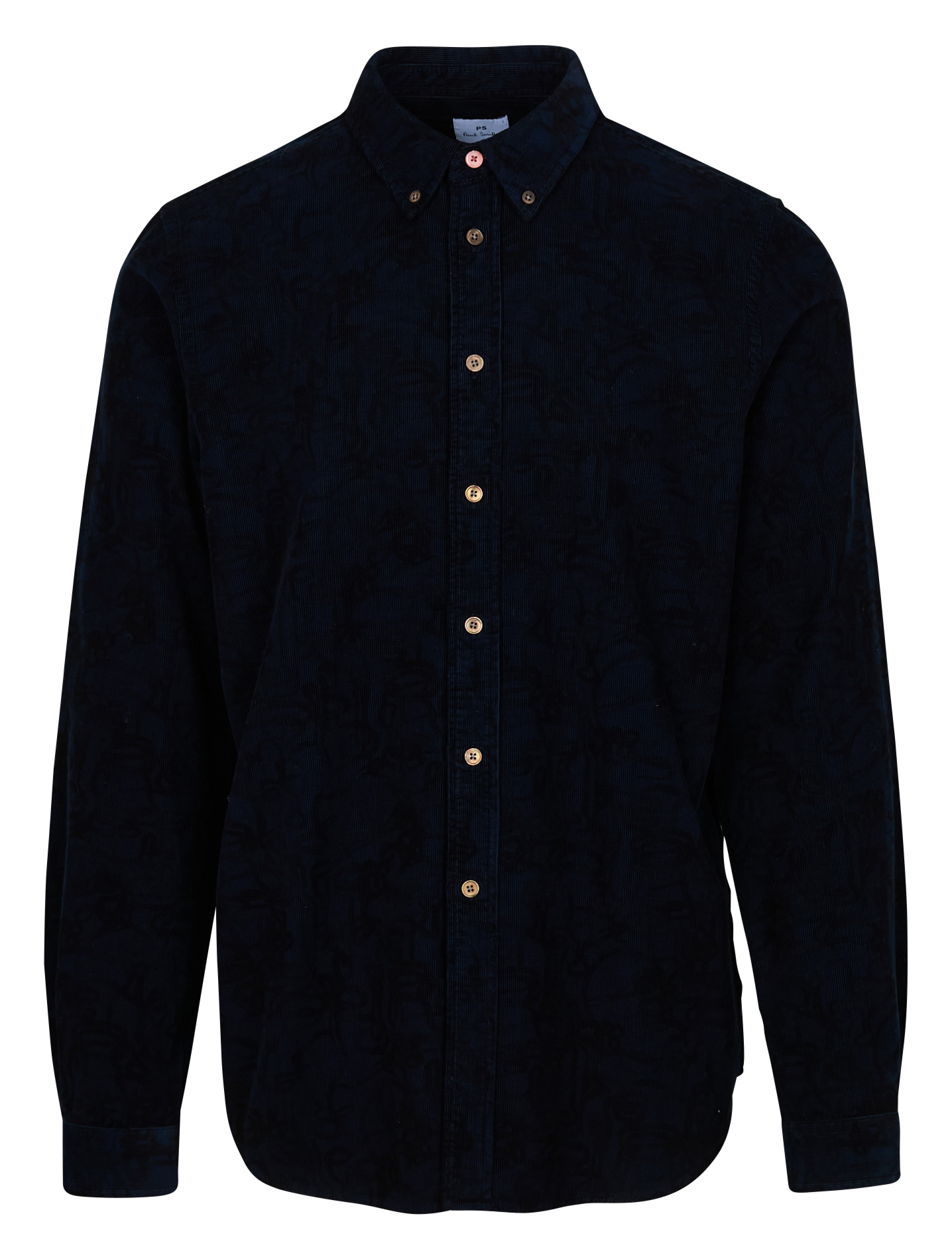 Corduroy shirt with classic collar PAUL SMITH Blue