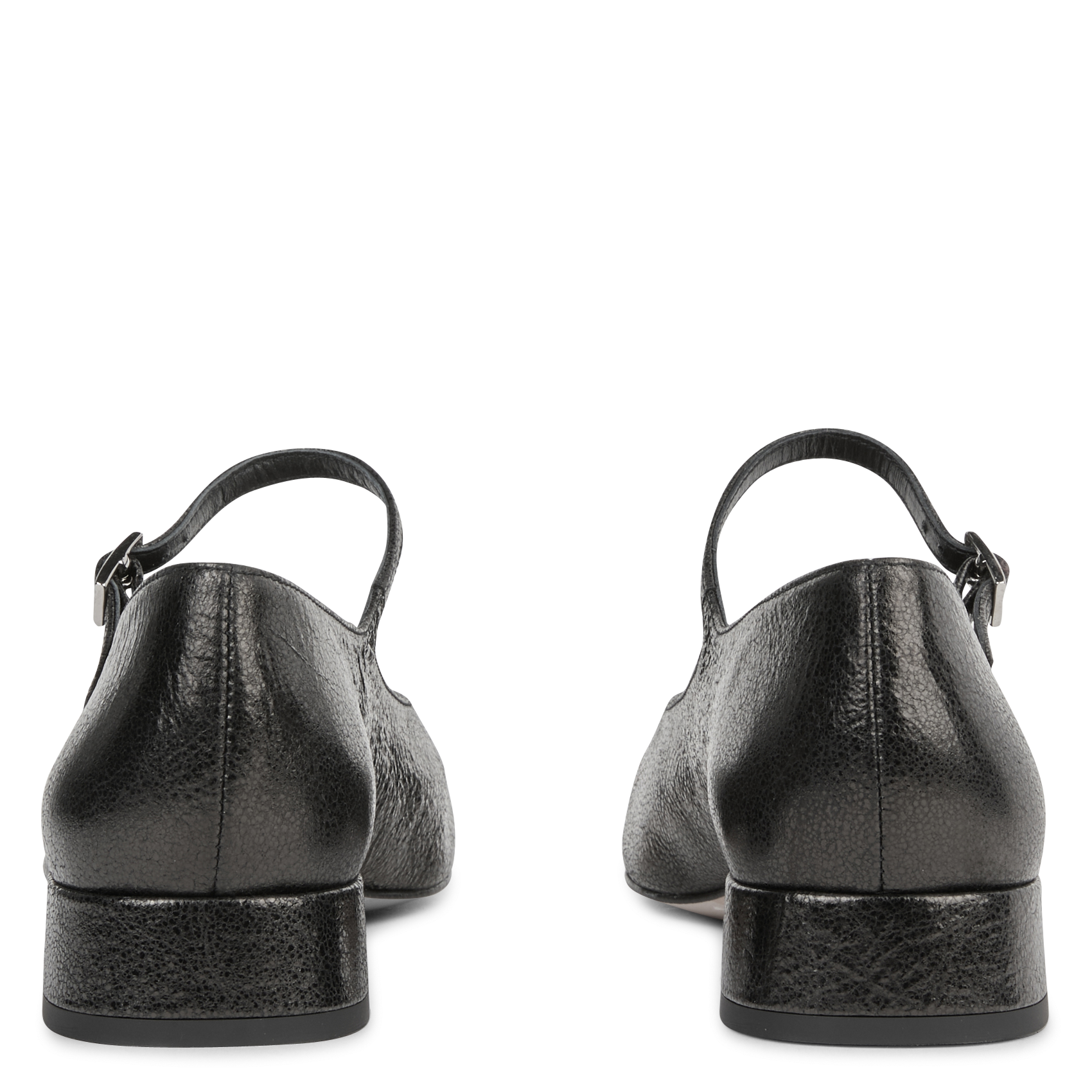 Ballerines en cuir AUGUSTA Noir