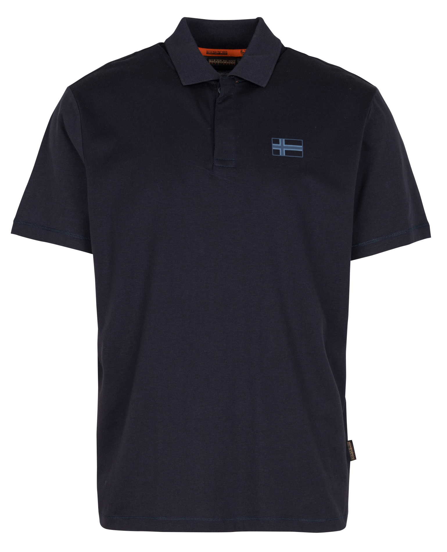 Straight cotton polo shirt NAPAPIJRI Blue