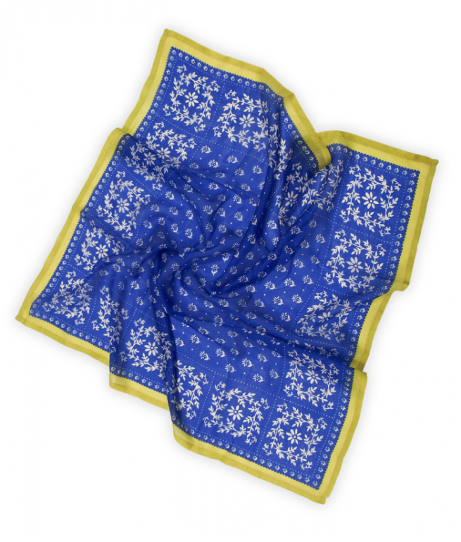 Adult scarf BINDI ATELIER Blue