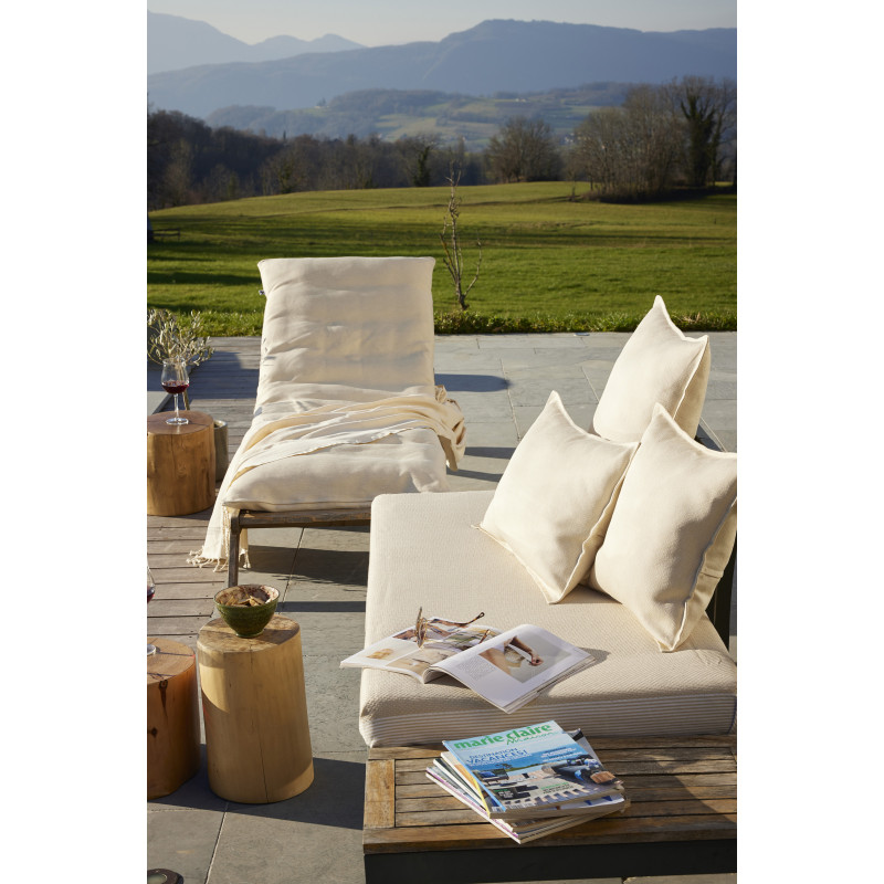 Housse de coussin "naïa outdoor" toutes dimensions l'effet papillon L'EFFET PAPILLON Multicolore