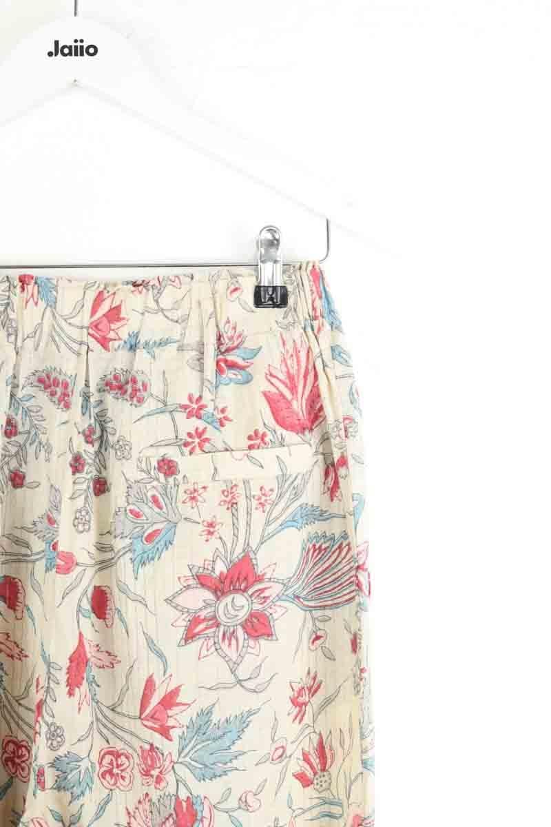 Slim-fit cotton cargo pants LAURENCE BRAS - Seconde Main Beige