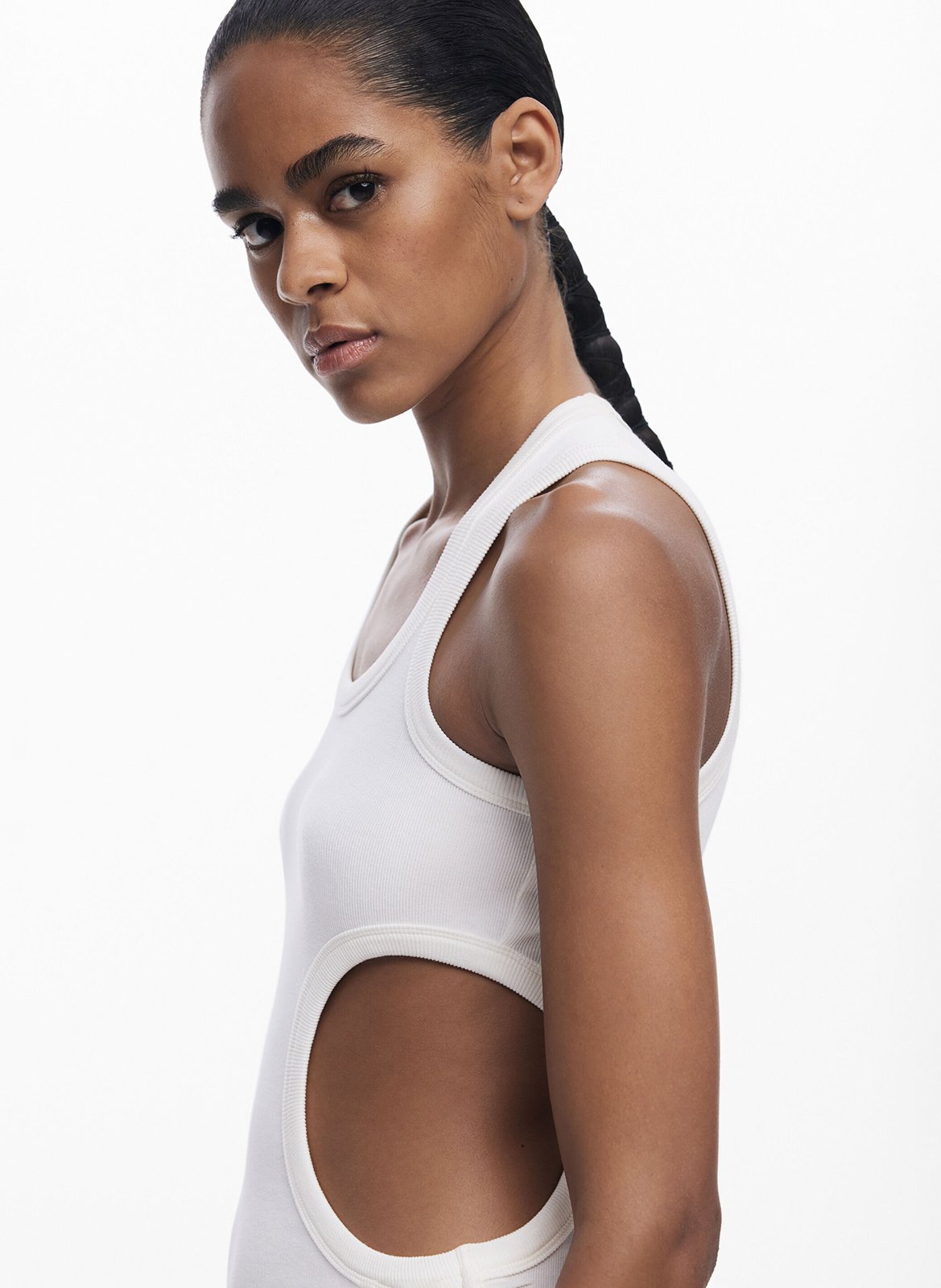 Débardeur col rond DESIGUAL Blanc