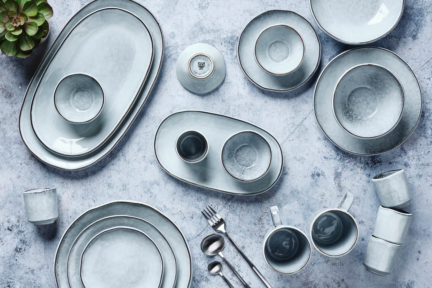 Cloud Essentials Set - 18 pieces - Stormy Grey BJORN Grey