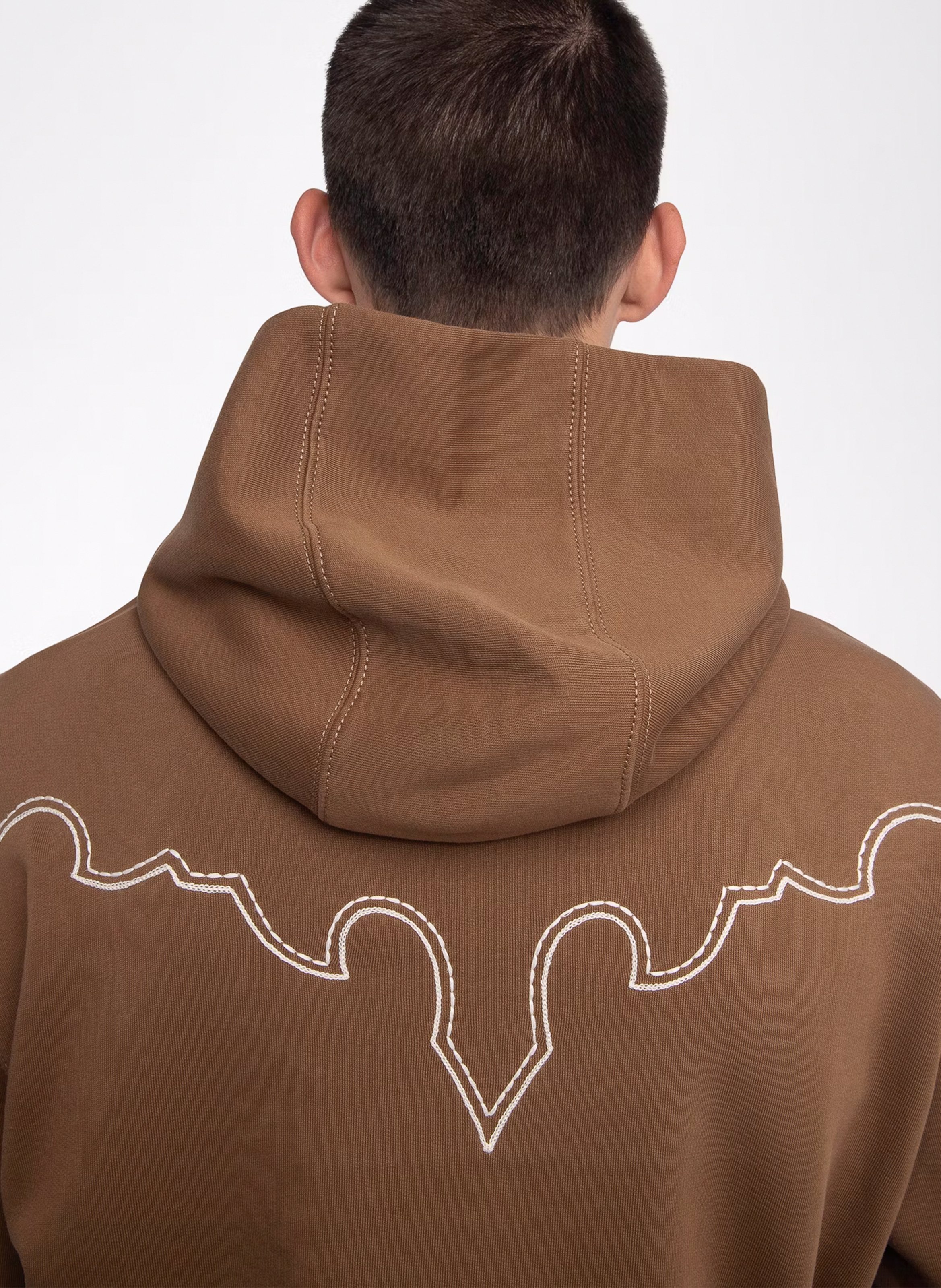 Sweat à capuche en coton ZADIG&amp;VOLTAIRE Marron