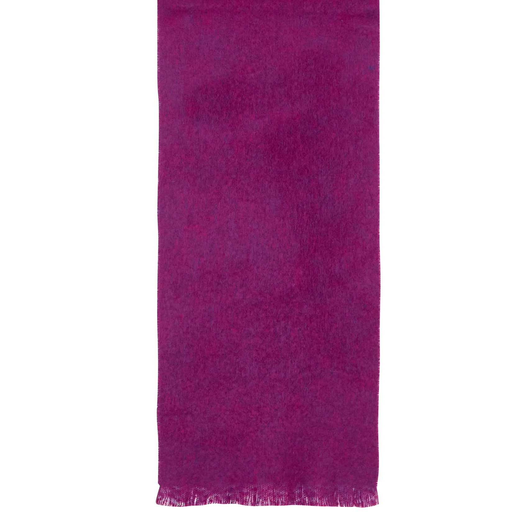 Wide fringed scarf LA FEE MARABOUTEE Purple