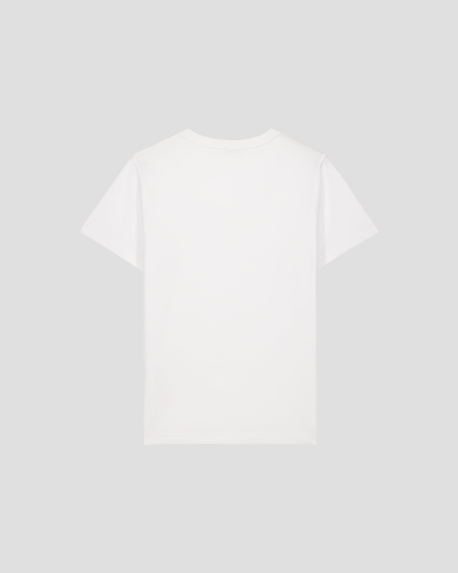 V-neck soft t-shirt JOTT White