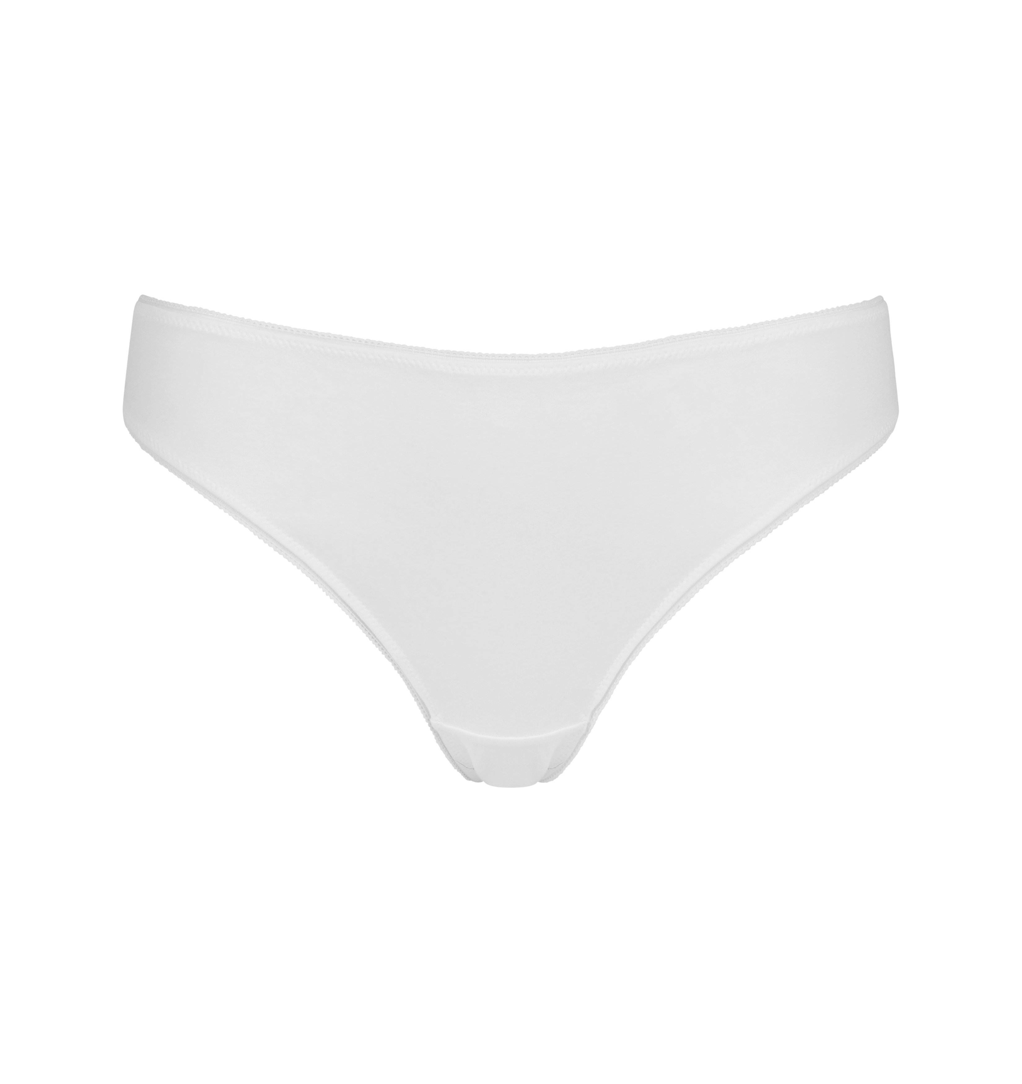 Organic cotton panties HUIT White