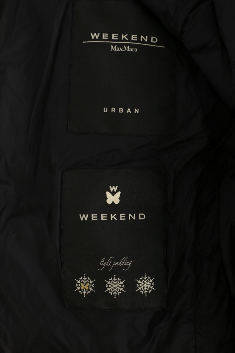 Lightweight quilted padded jacket with high neck MAX MARA - Seconde Main Black