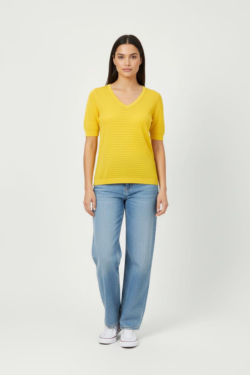 Top & tank top COMPTOIR DES COTONNIERS - Seconde main Yellow