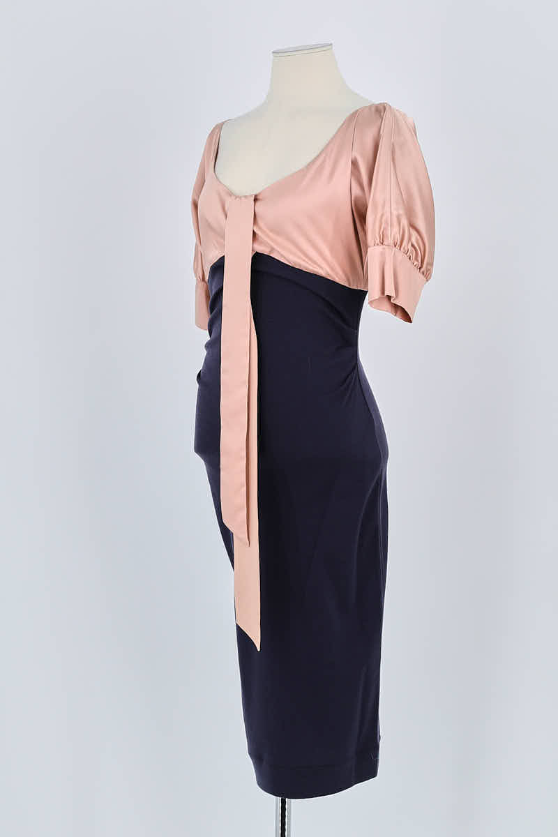 Dress DIANE VON FURSTENBERG - Seconde Main Blue