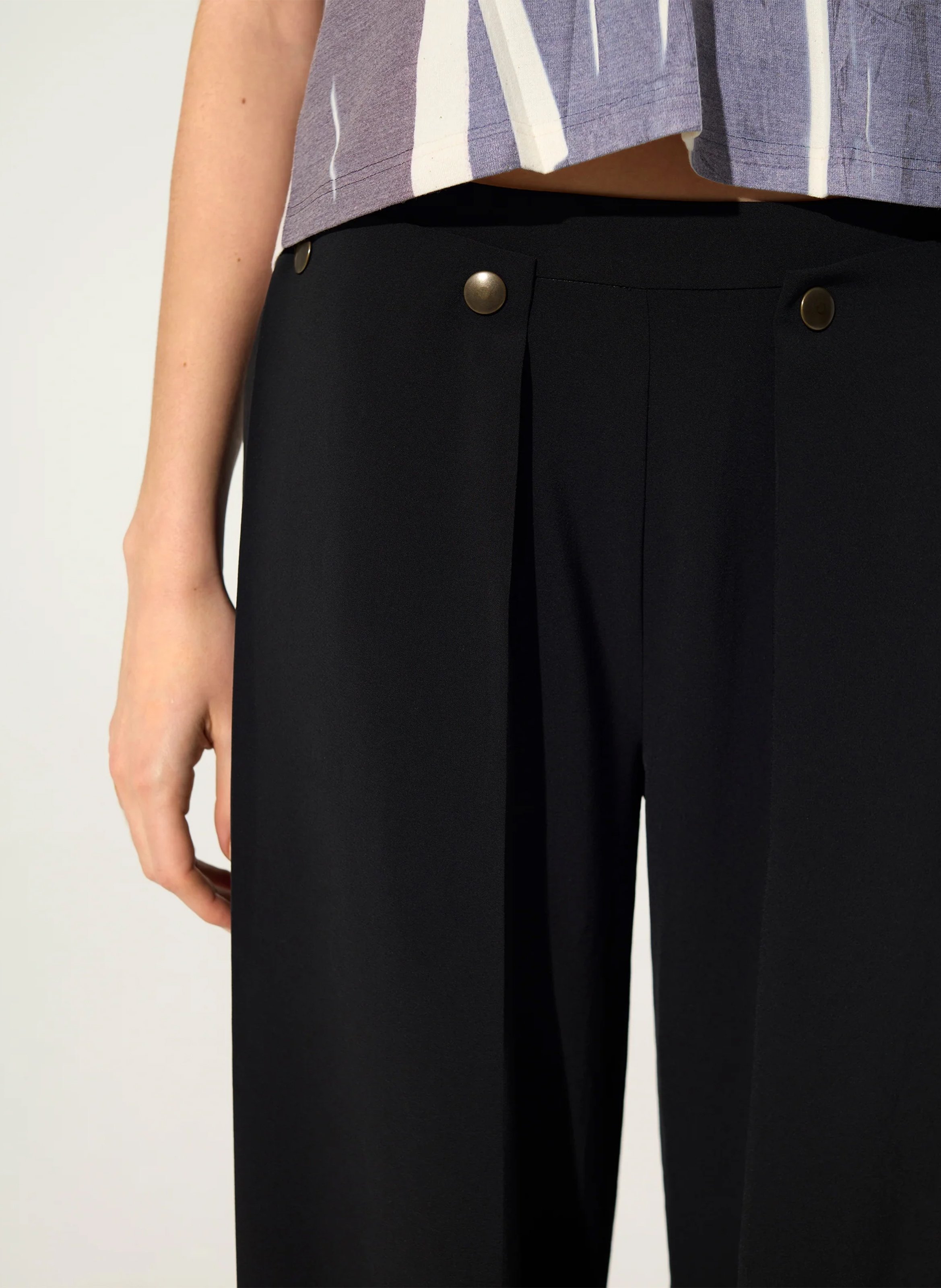 Wide trousers COTELAC Black