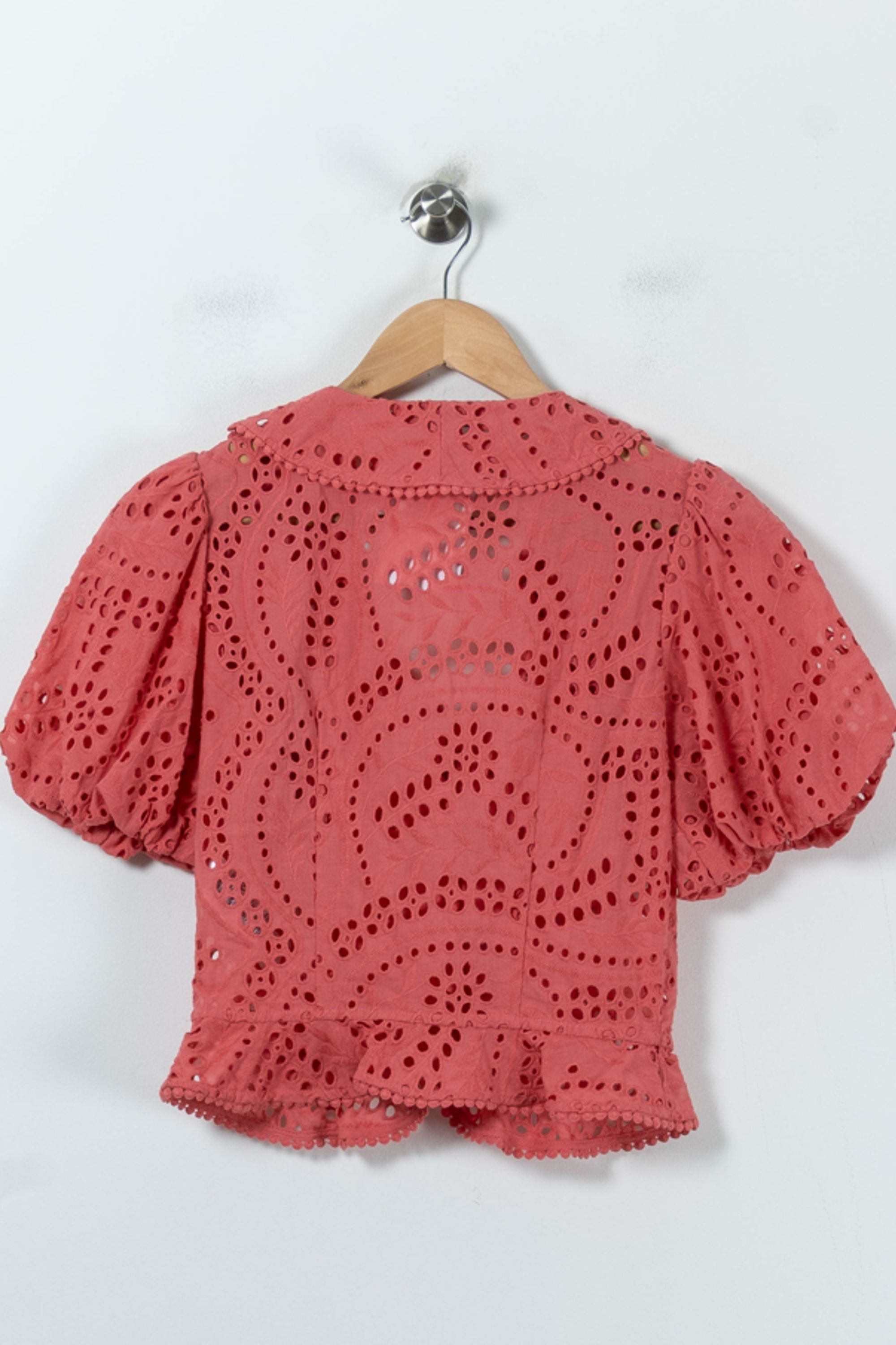 Blouse TARA JARMON - Seconde Main Rouge