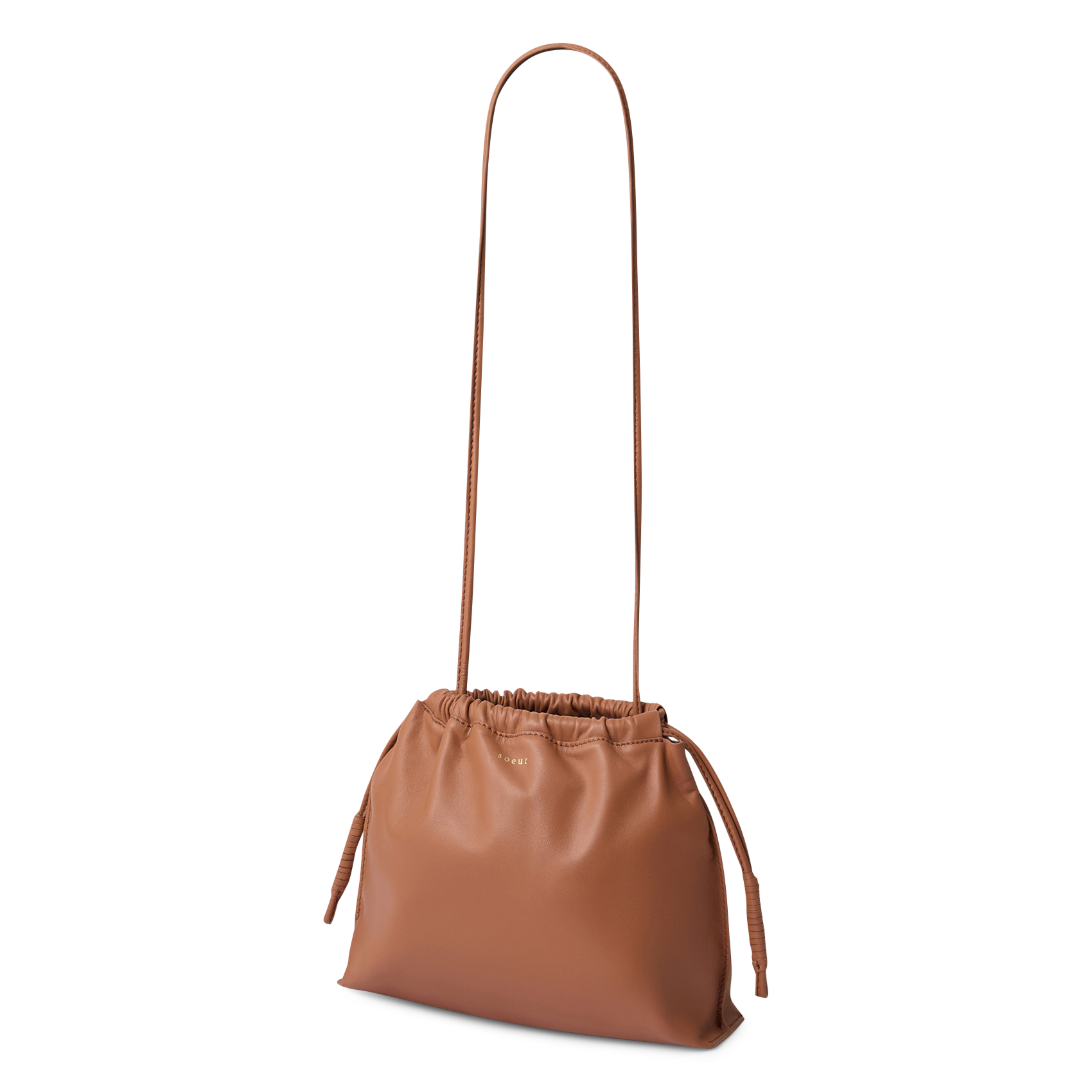 Sac bandoulière en cuir  SOEUR Rose
