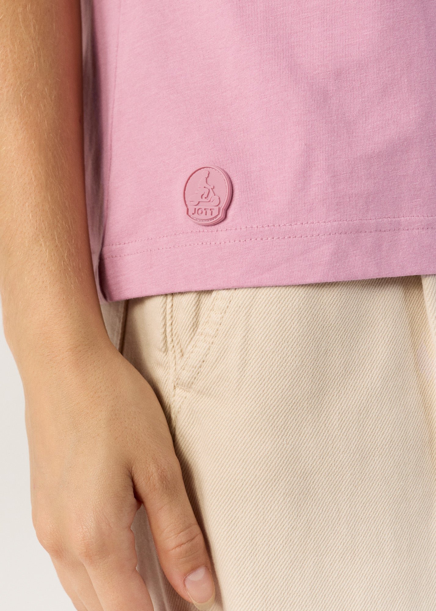 T-shirt col v sofy JOTT Rose