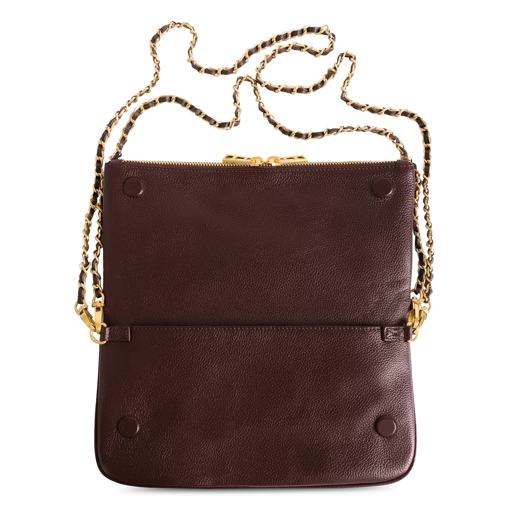 Sac bandoulière en cuir ZADIG&VOLTAIRE Violet