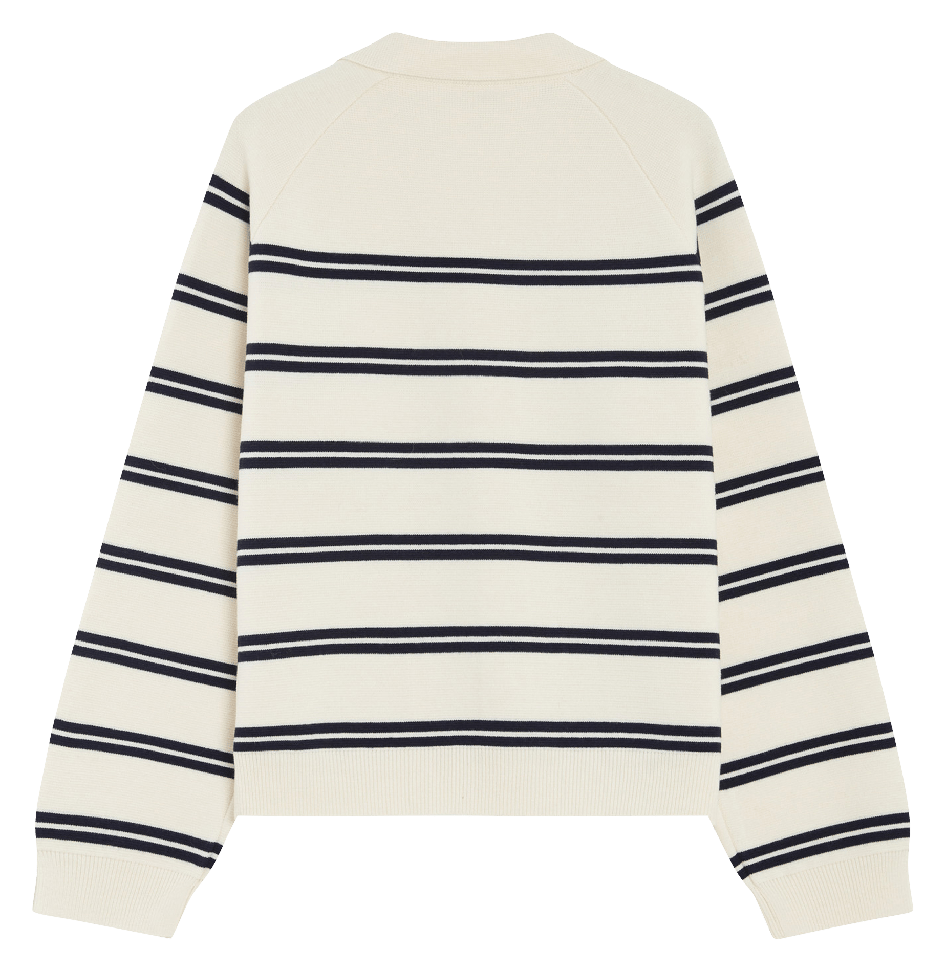 Oversized Striped Vest GRACE ET MILA White