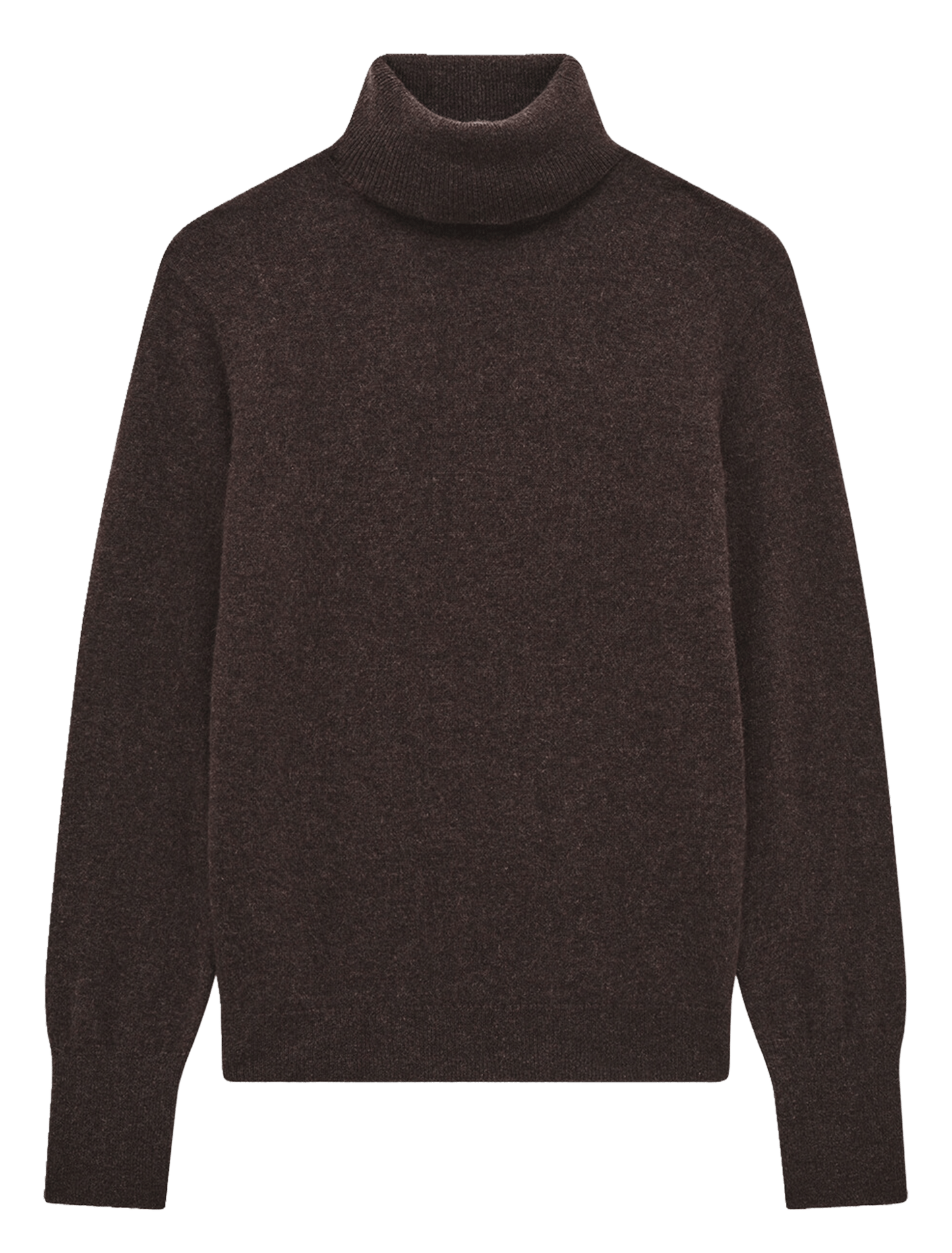 Pull col roulé en cachemire | Marron CAROLL Femme