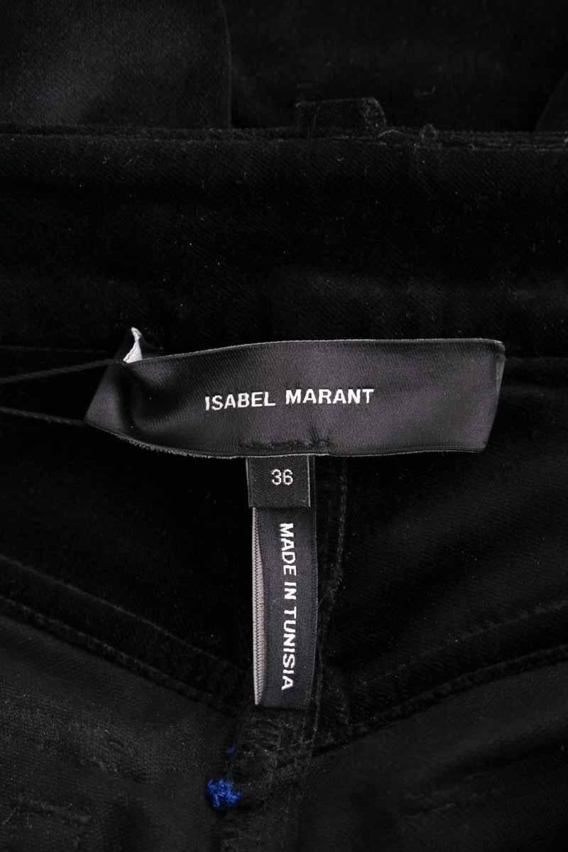 Straight-leg pants ISABEL MARANT - Seconde Main Black