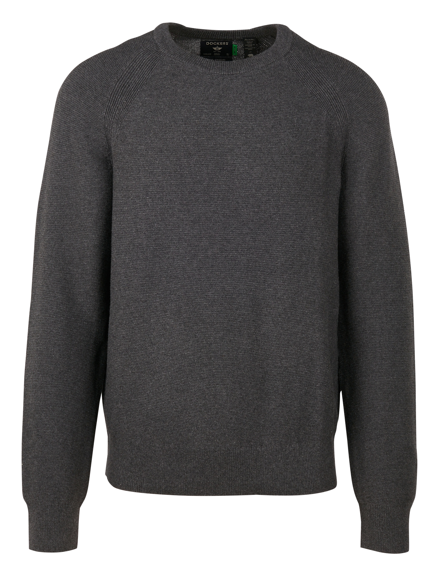 Neuf DOCKERS Homme Comfort Touch à manches longues Asphalte sweater Taille S 