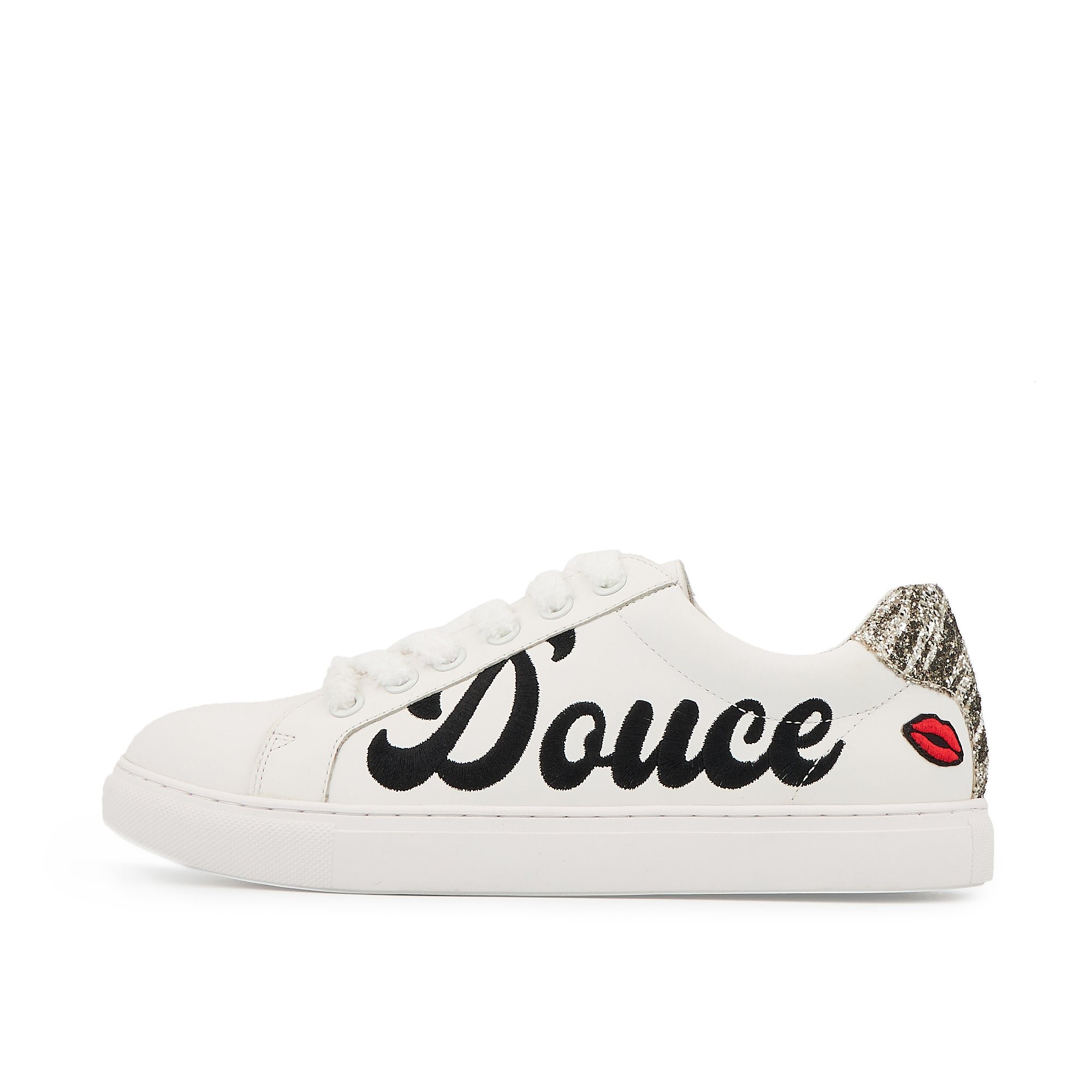 Leather sneakers BONS BAISERS PARIS White