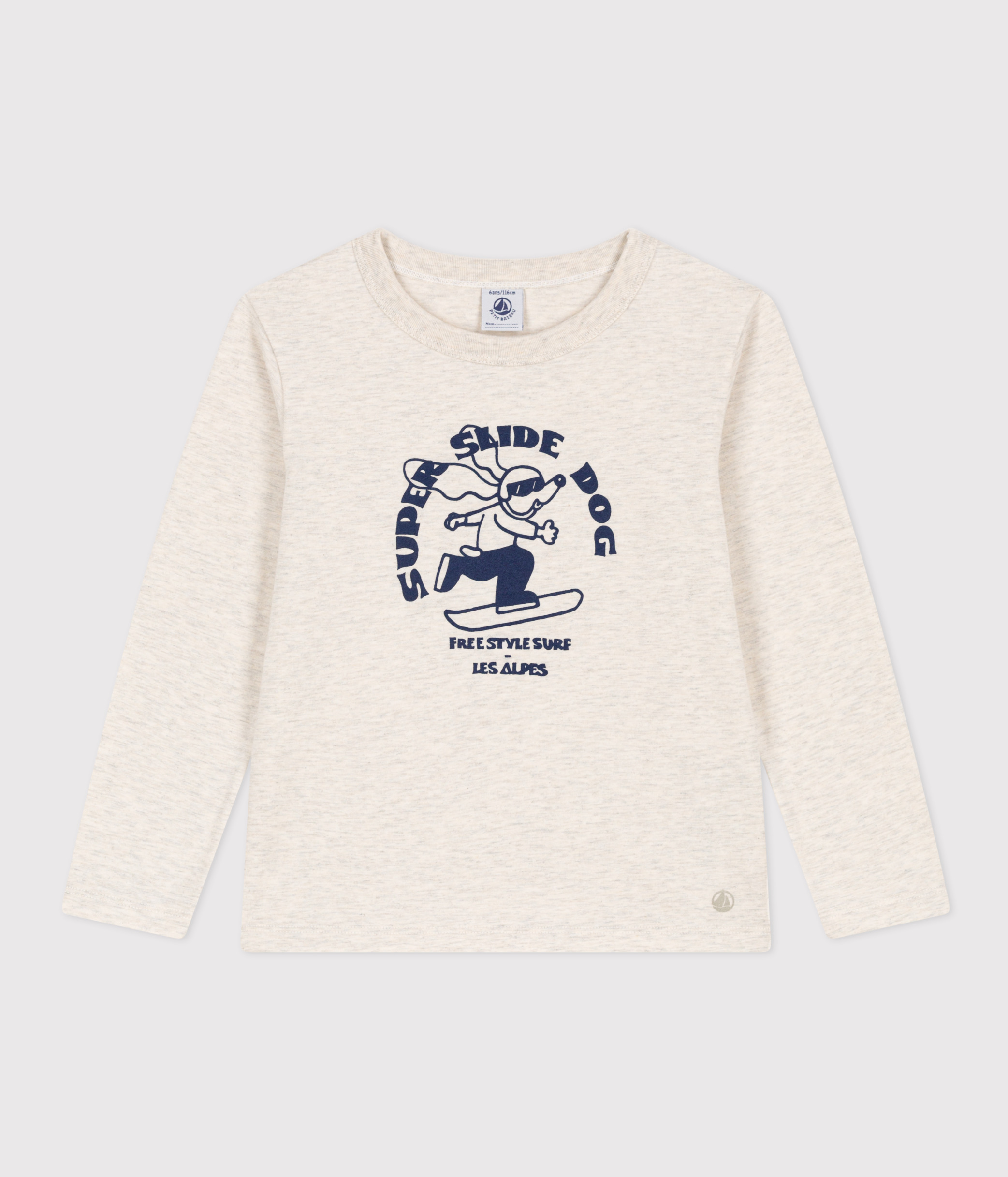 Tee shirt manche longue petit online bateau