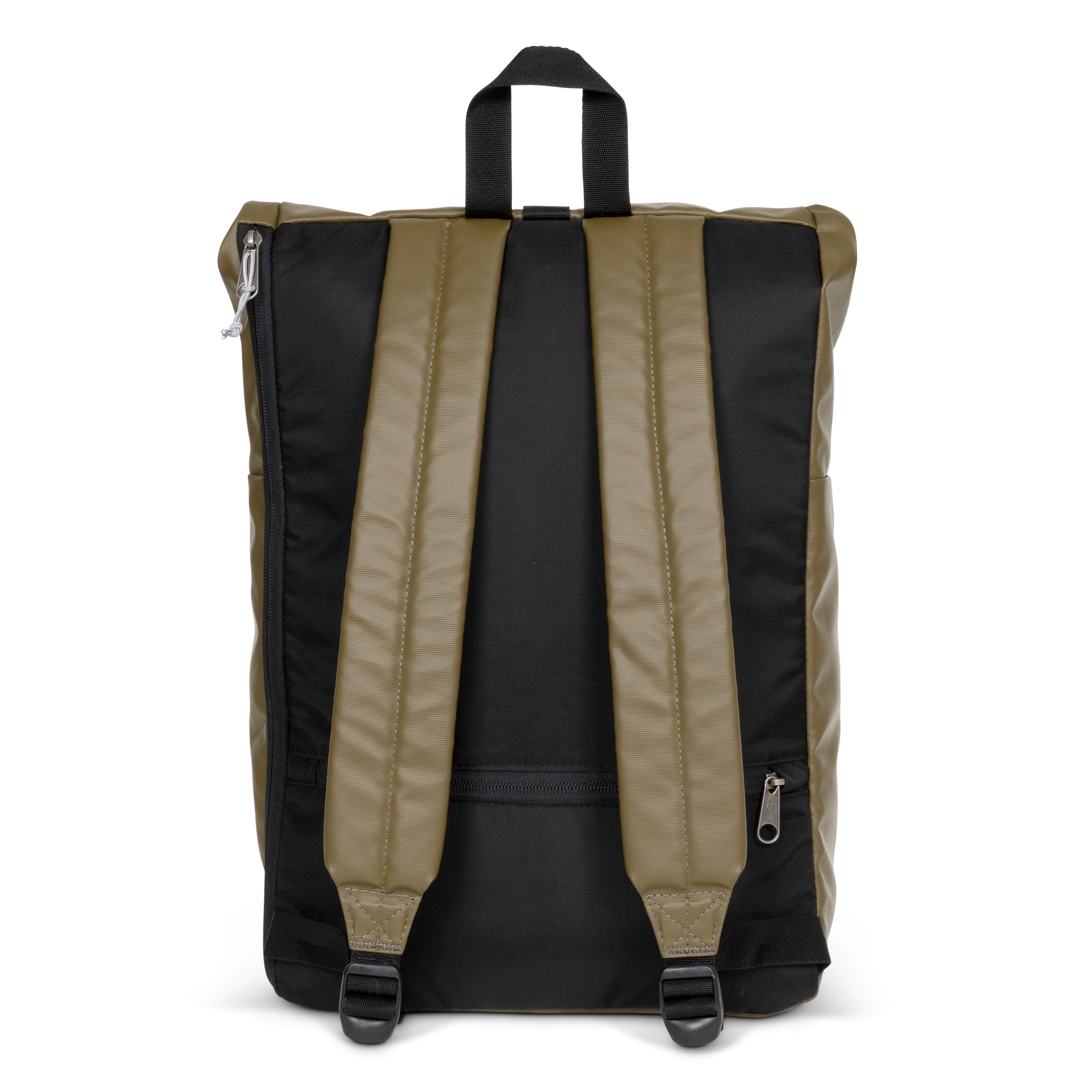 Eastpak macnee 24l roll top coated backpack in black online