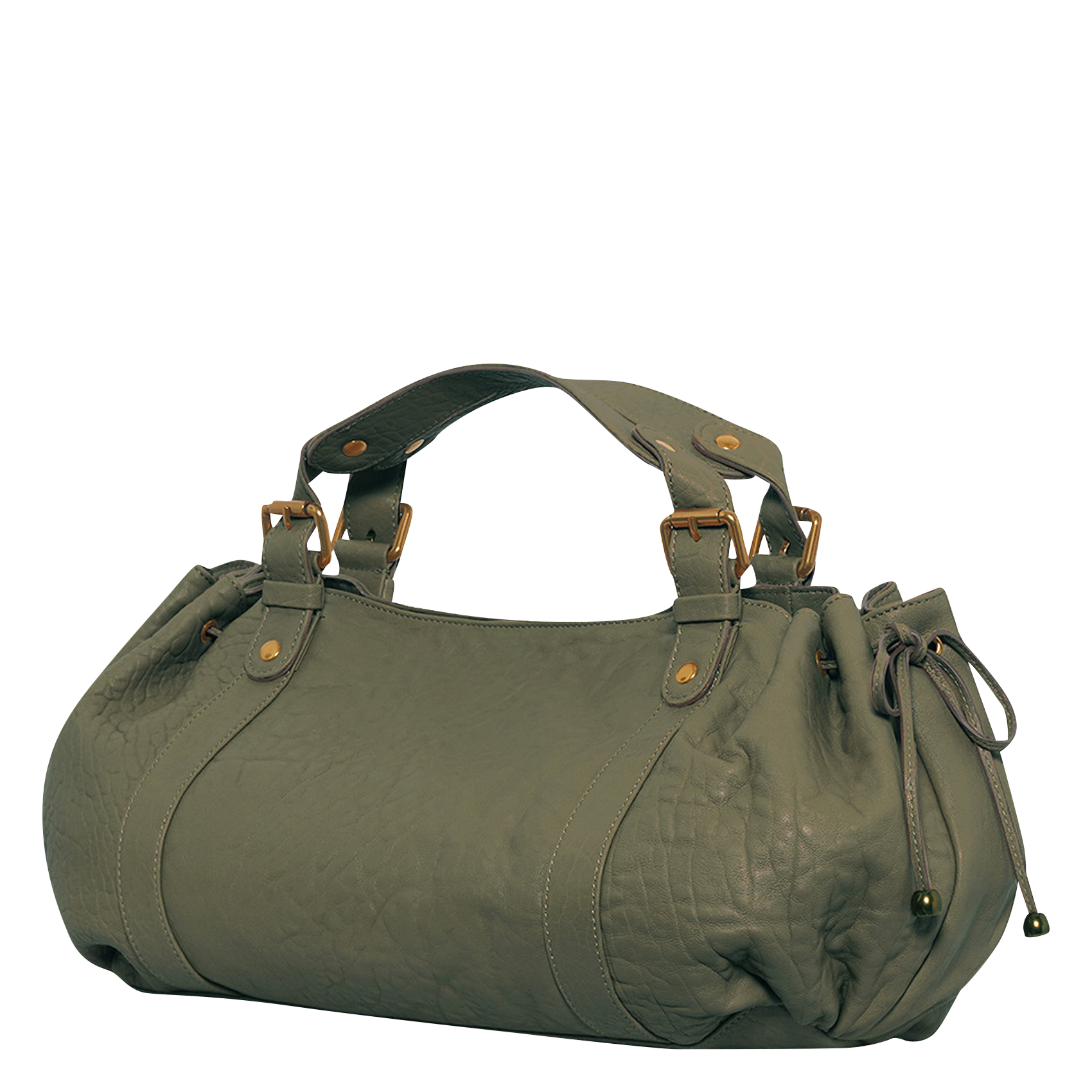 Sac porté épaule en cuir  GERARD DAREL Vert