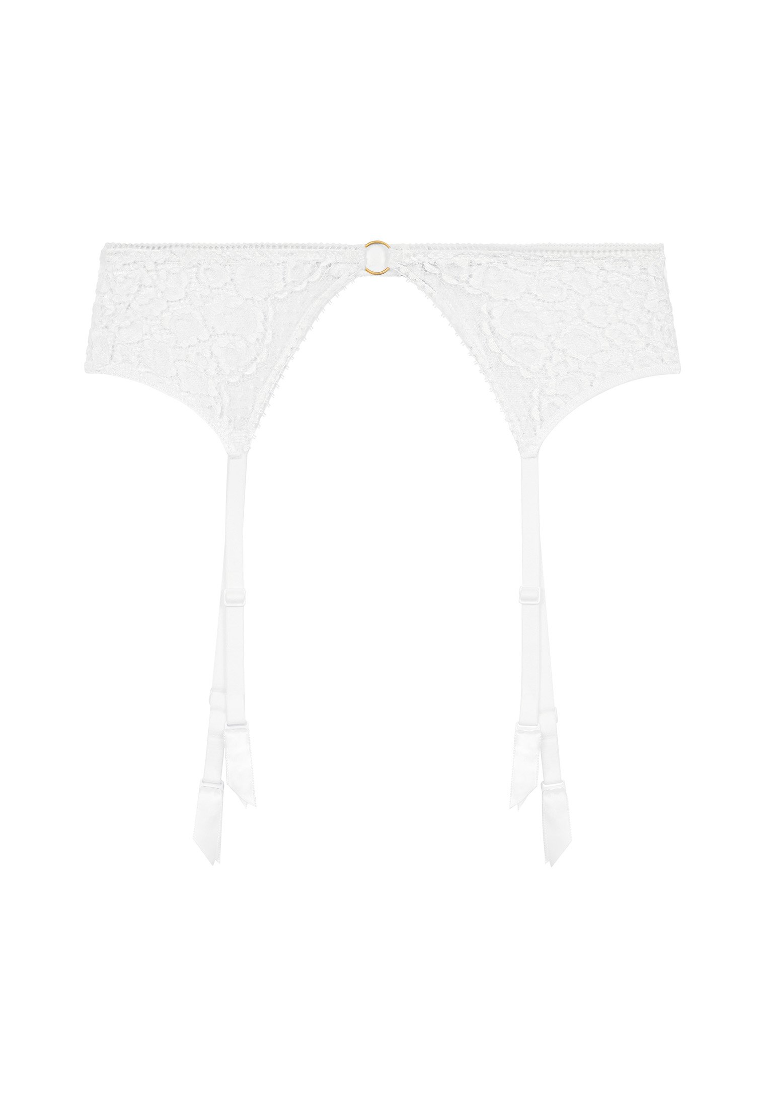 Co other susp. Belt AUBADE White