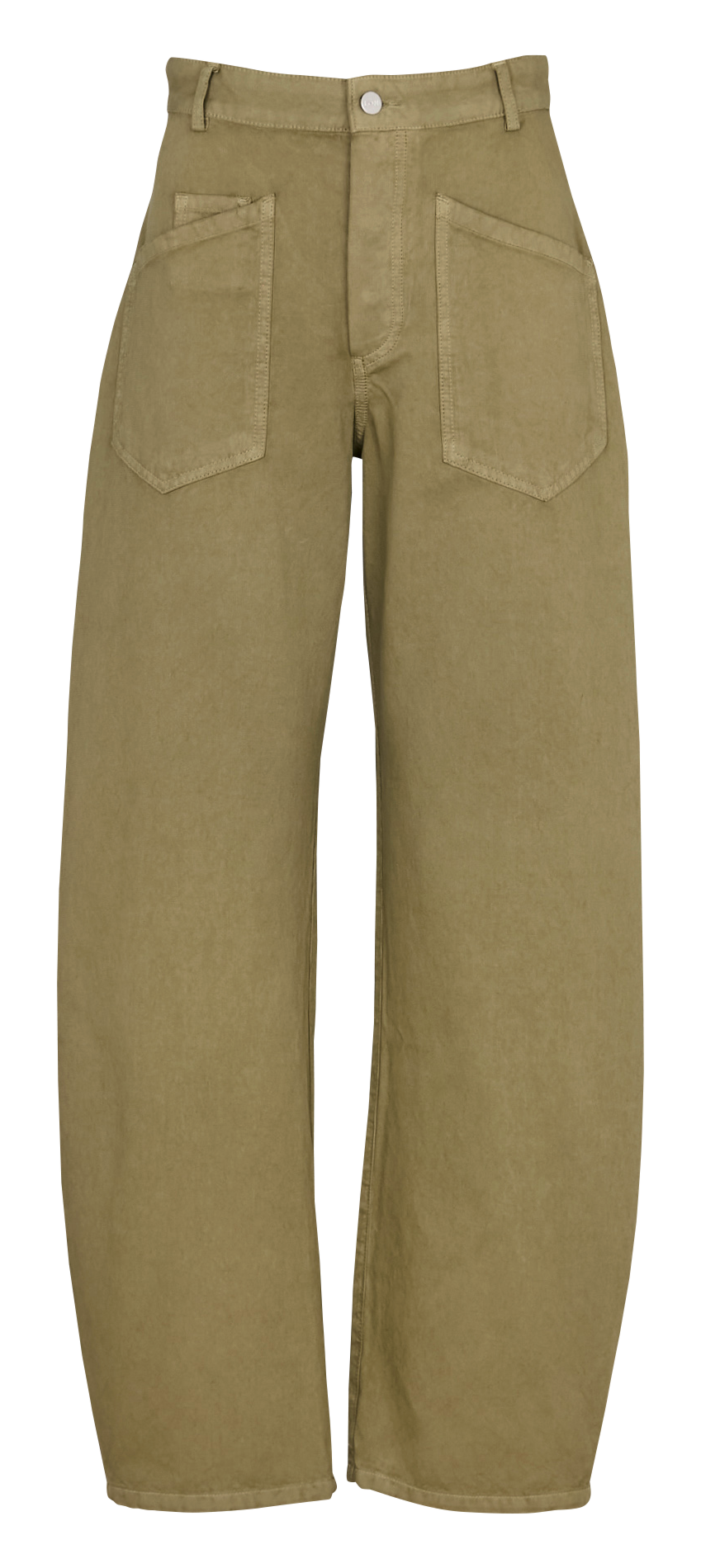 Wide cotton trousers  MARGAUX LONNBERG Green