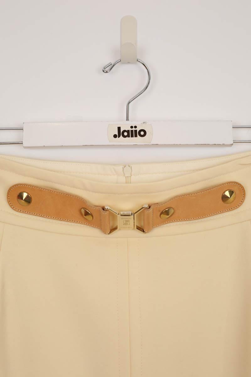 Cotton mini skirt SONIA RYKIEL - Seconde Main Yellow