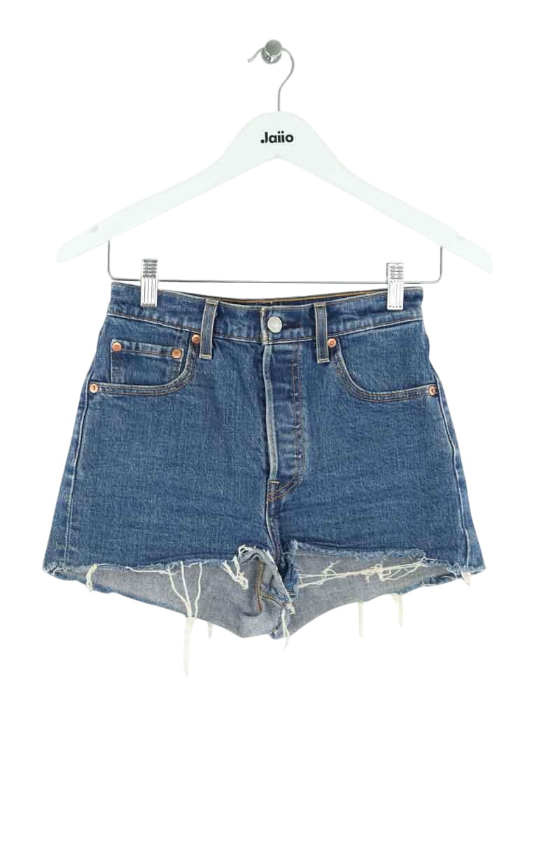 Cotton mini shorts LEVI'S - Seconde main Blue