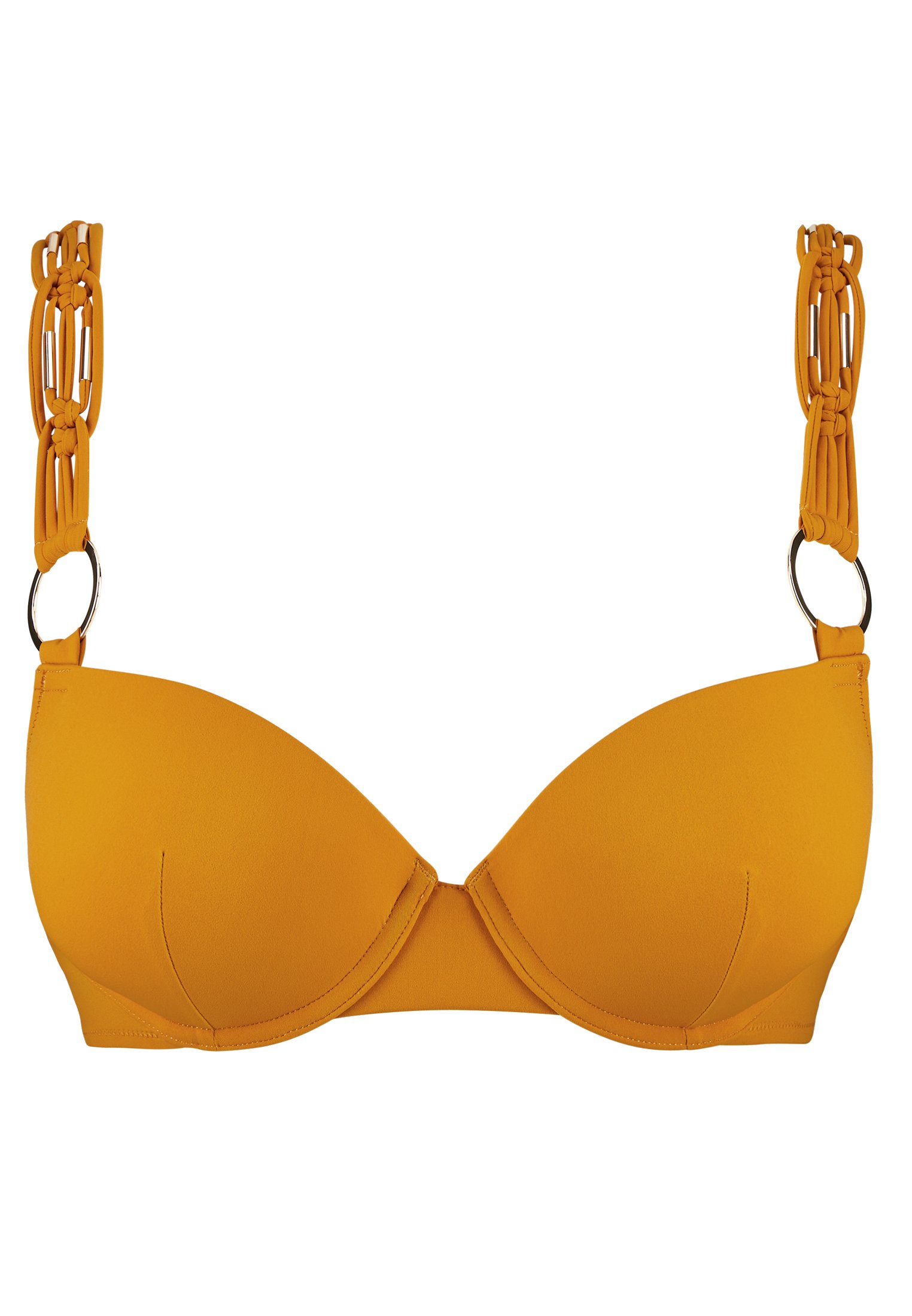 Bikini top with push-up cups AUBADE Orange