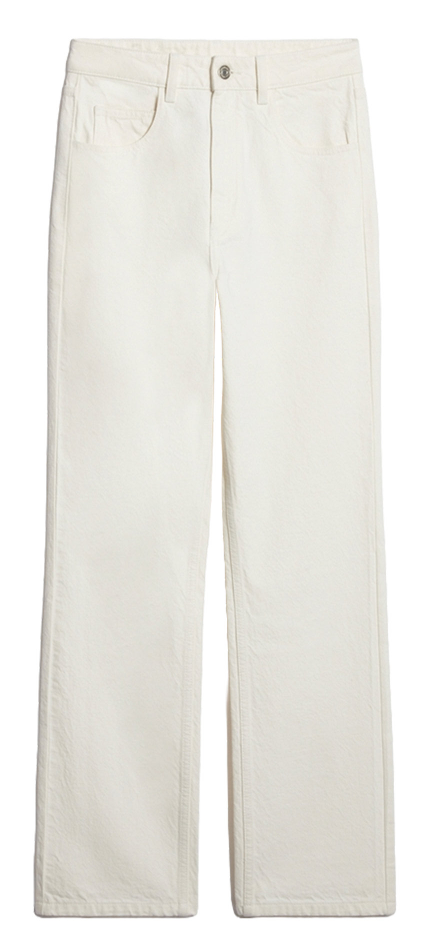 Jean droit en coton  VANESSA BRUNO Beige