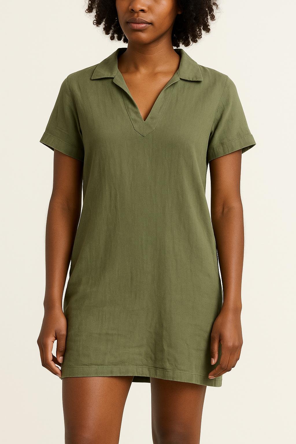 Midi dress COMPTOIR DES COTONNIERS - Seconde main Green